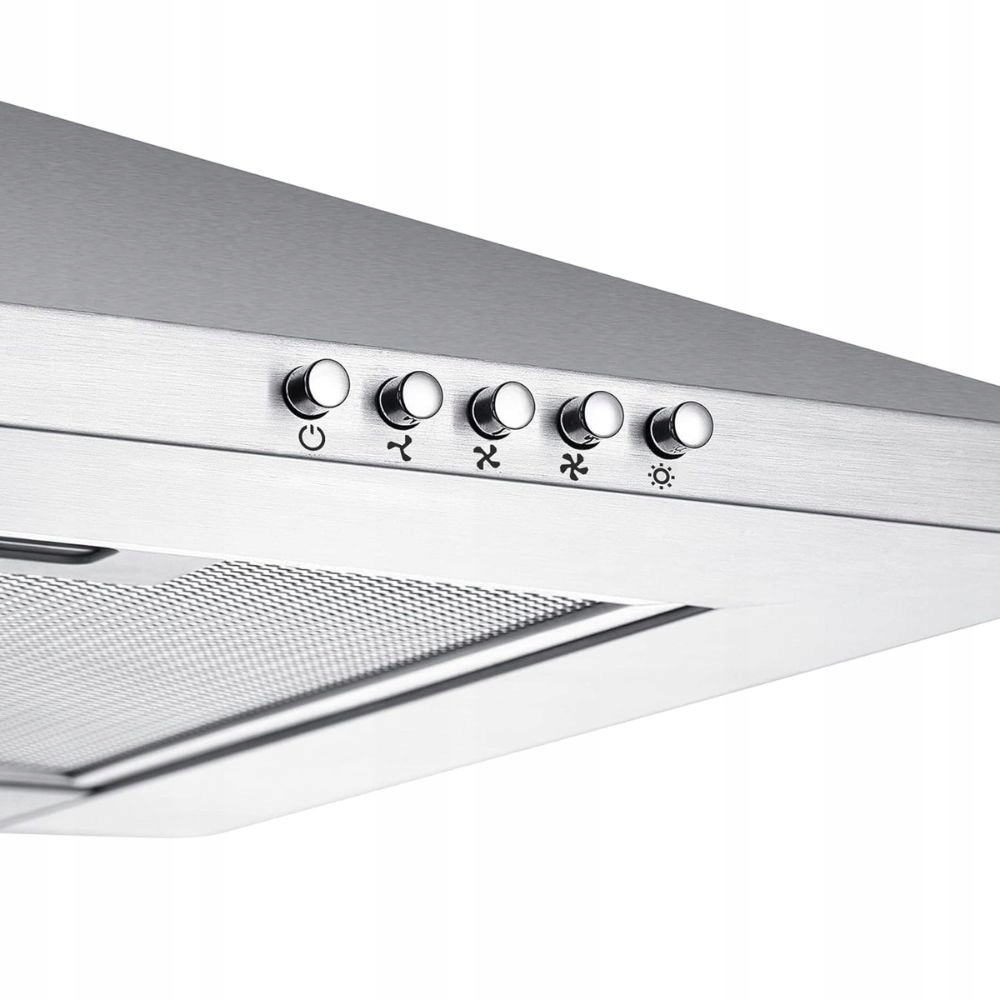 Okap ścienny Ciarra CBCS9201 90 cm Okap kuchenny 370 m³/h Srebrny