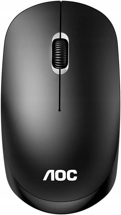 SUJHAL AOC MS320 czarna myszka bezprzewodowa 2,4 Ghz 1600 dpi