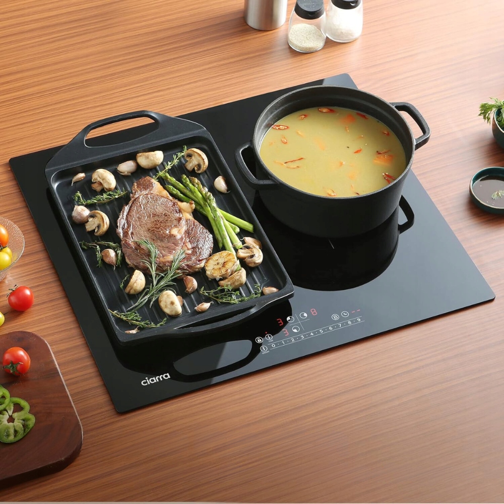 Płyta indukcyjna Ciarra CBBIH3BF do zabudowy 3 strefy 6500W BOOST FLEX ZONE