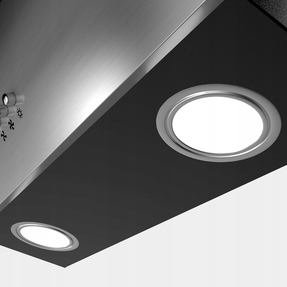 Okap ścienny CIARRA CBCB6736C 60 cm 380 m³/h Czarny