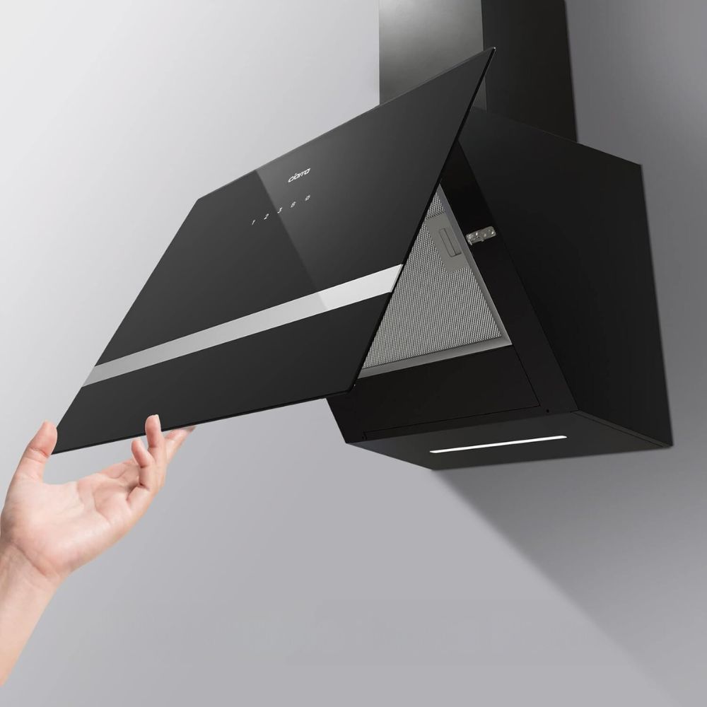 Okap ścienny Ciarra CBCB6736H 60 cm 650 m³/h Czarny