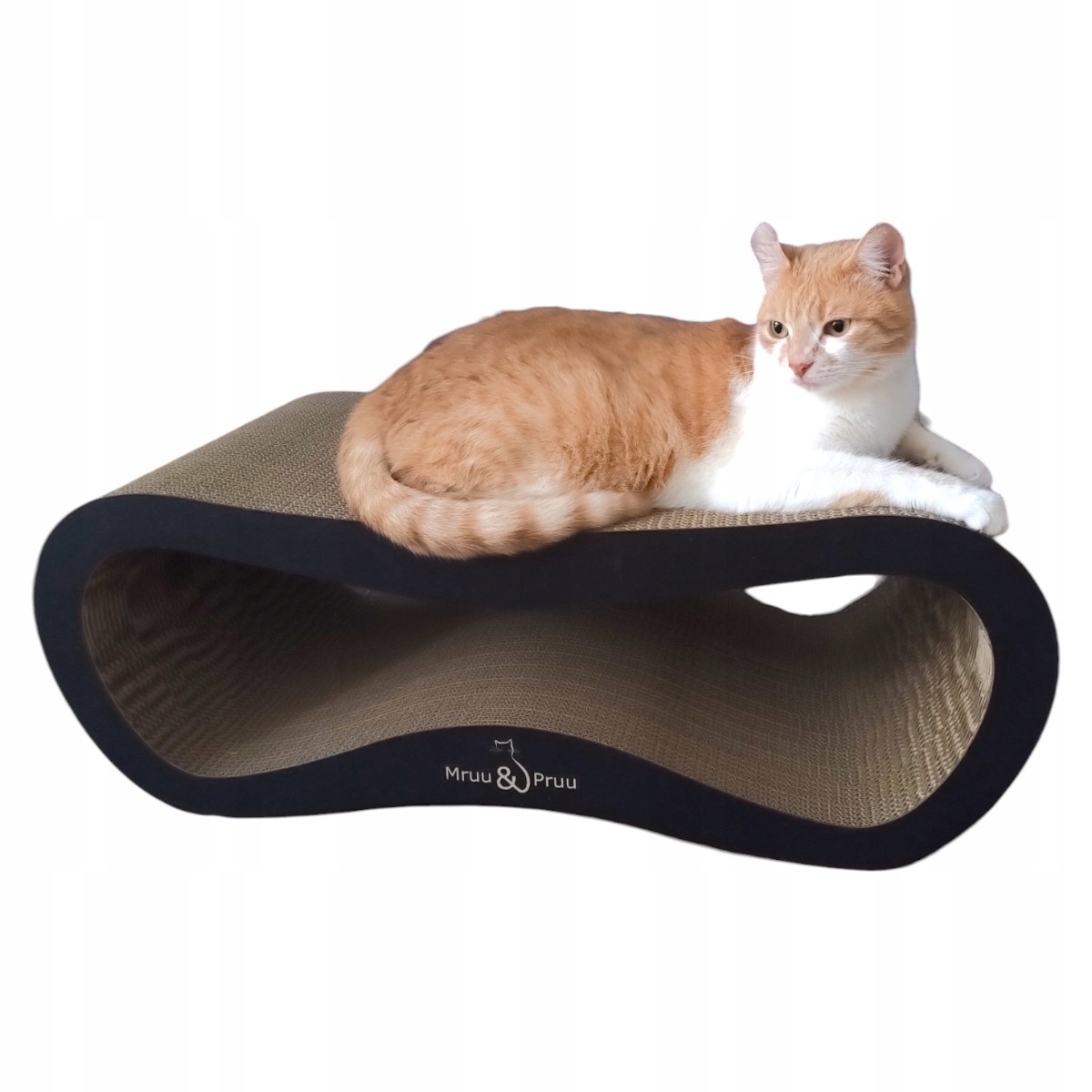 Drapak dla kota LEON | czarny 40cm |78x28x40 cm | MruuPruu