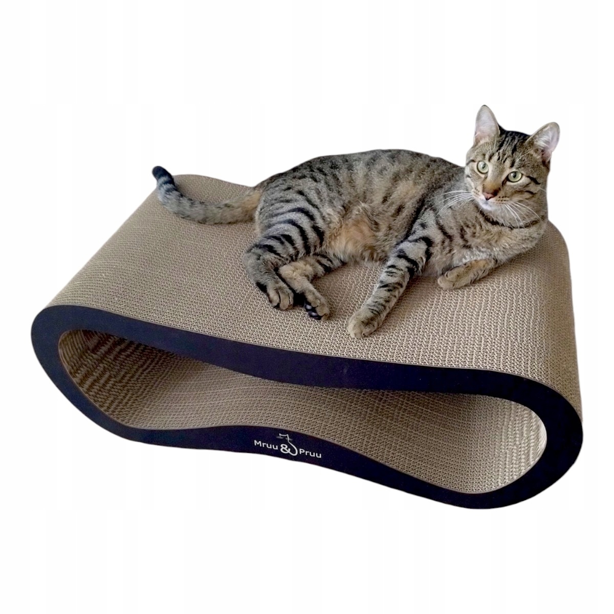 Drapak dla kota LEON | czarny 40cm |78x28x40 cm | MruuPruu