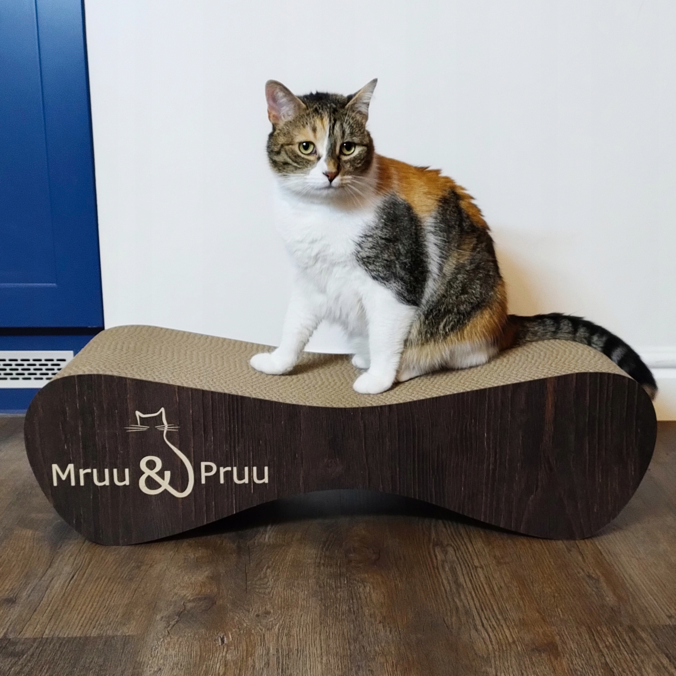 Drapak dla kota MIMI | brązowy | 70x23x24 cm | MruuPruu