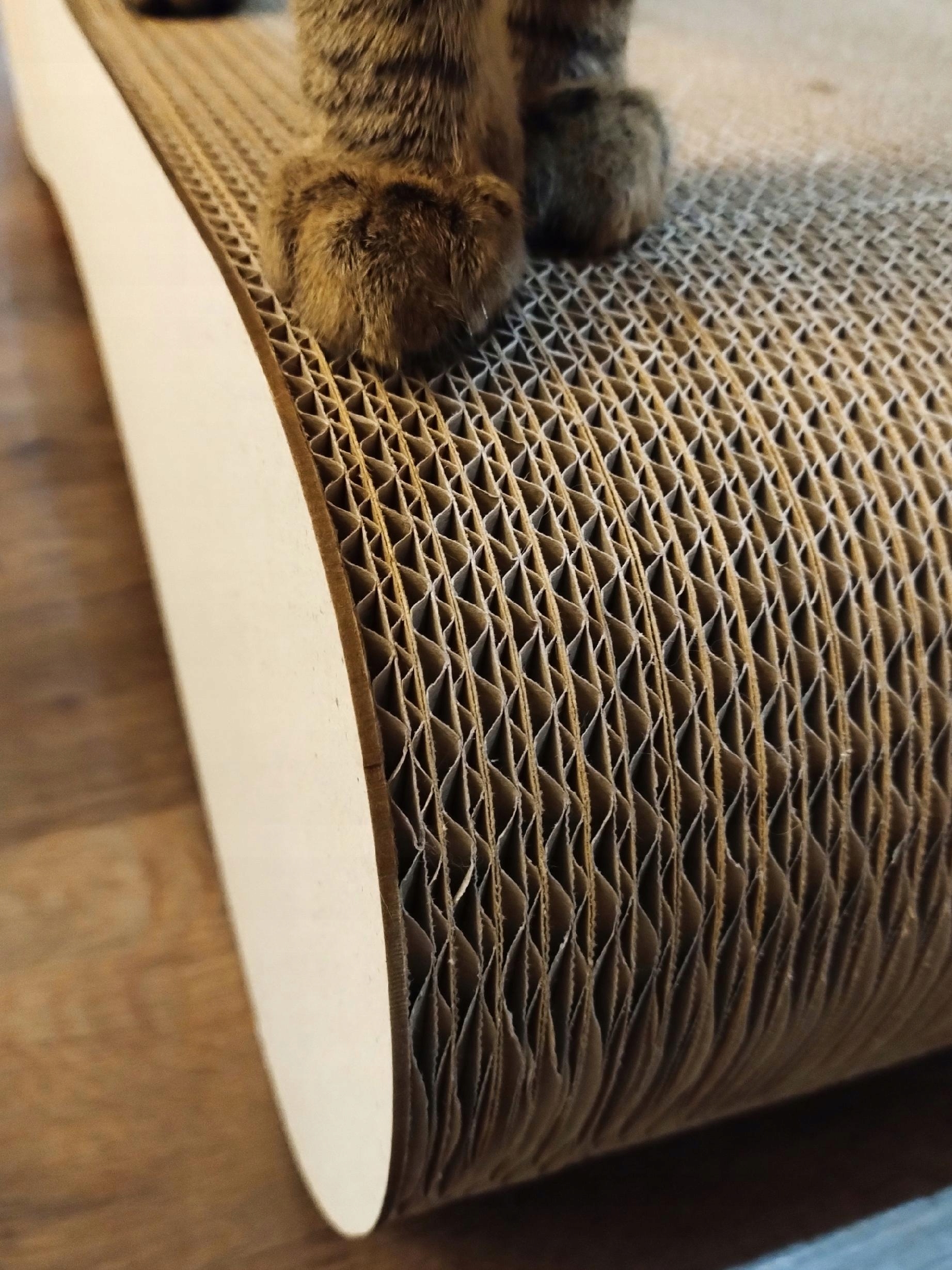 Drapak dla kota MIMI | biały | 70x23x24 cm | MruuPruu