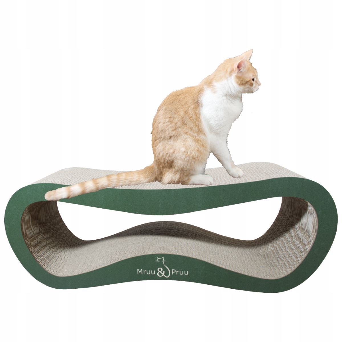 Drapak dla kota LEON | zielony | 78x28x24 cm | MruuPruu