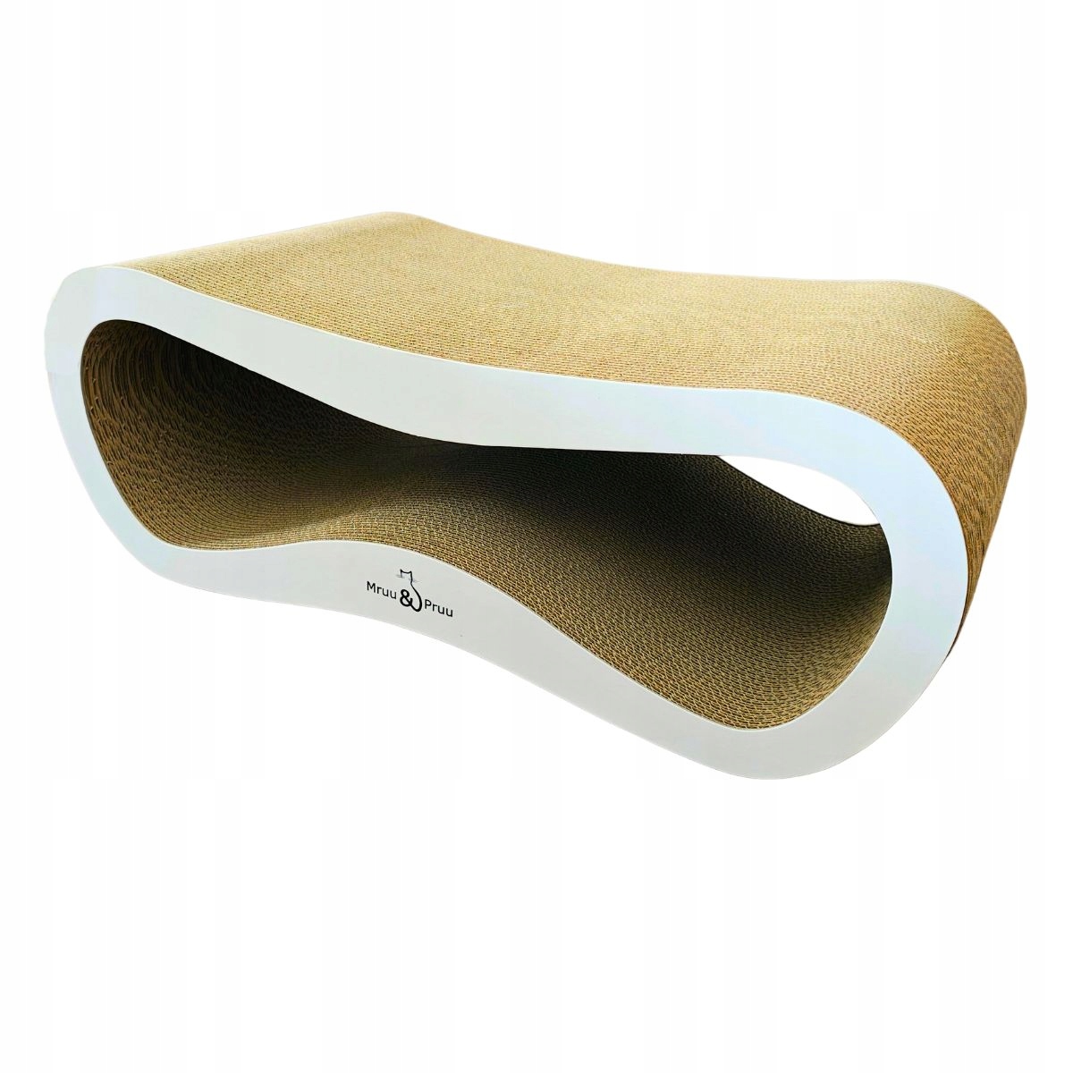 Drapak dla kota LEON | biały 40cm | 78x28x40 cm | MruuPruu