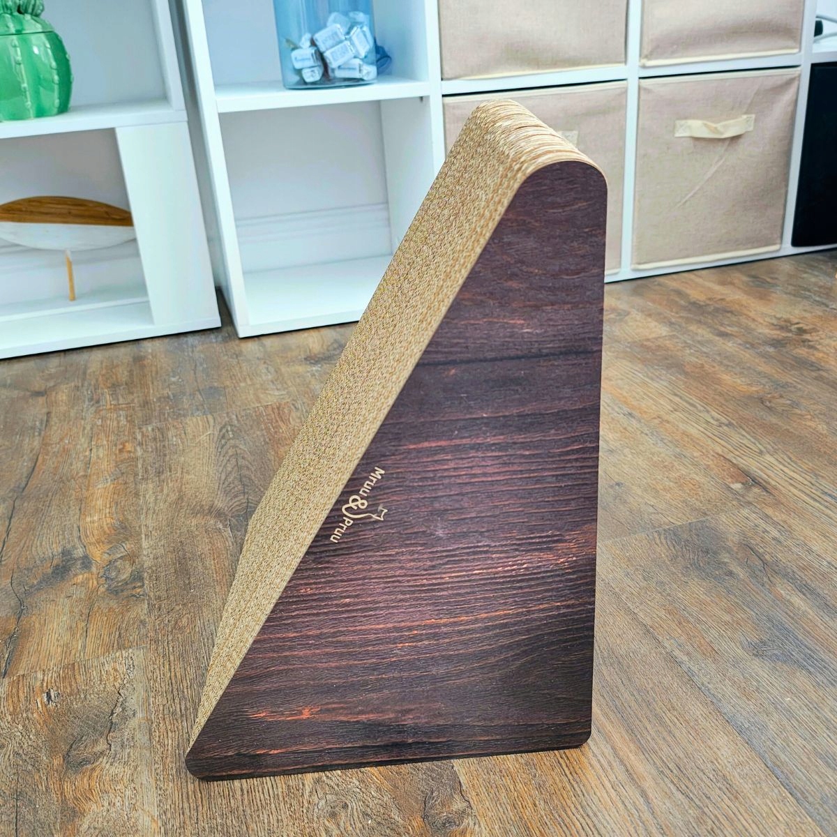 Drapak dla kota TRÓJKĄT | brązowy | 46 x 39 x 27 x 30 cm | Mruu&Pruu