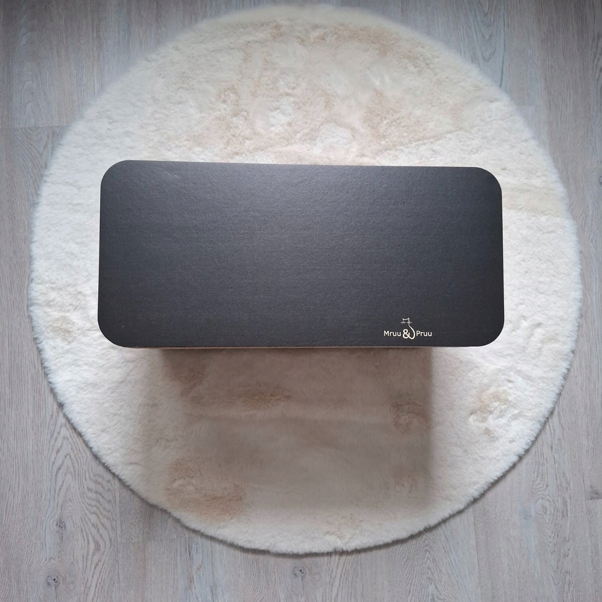 Drapak dla kota PIKSEL | czarny | 46 x 21 x 30 cm | Mruu&Pruu