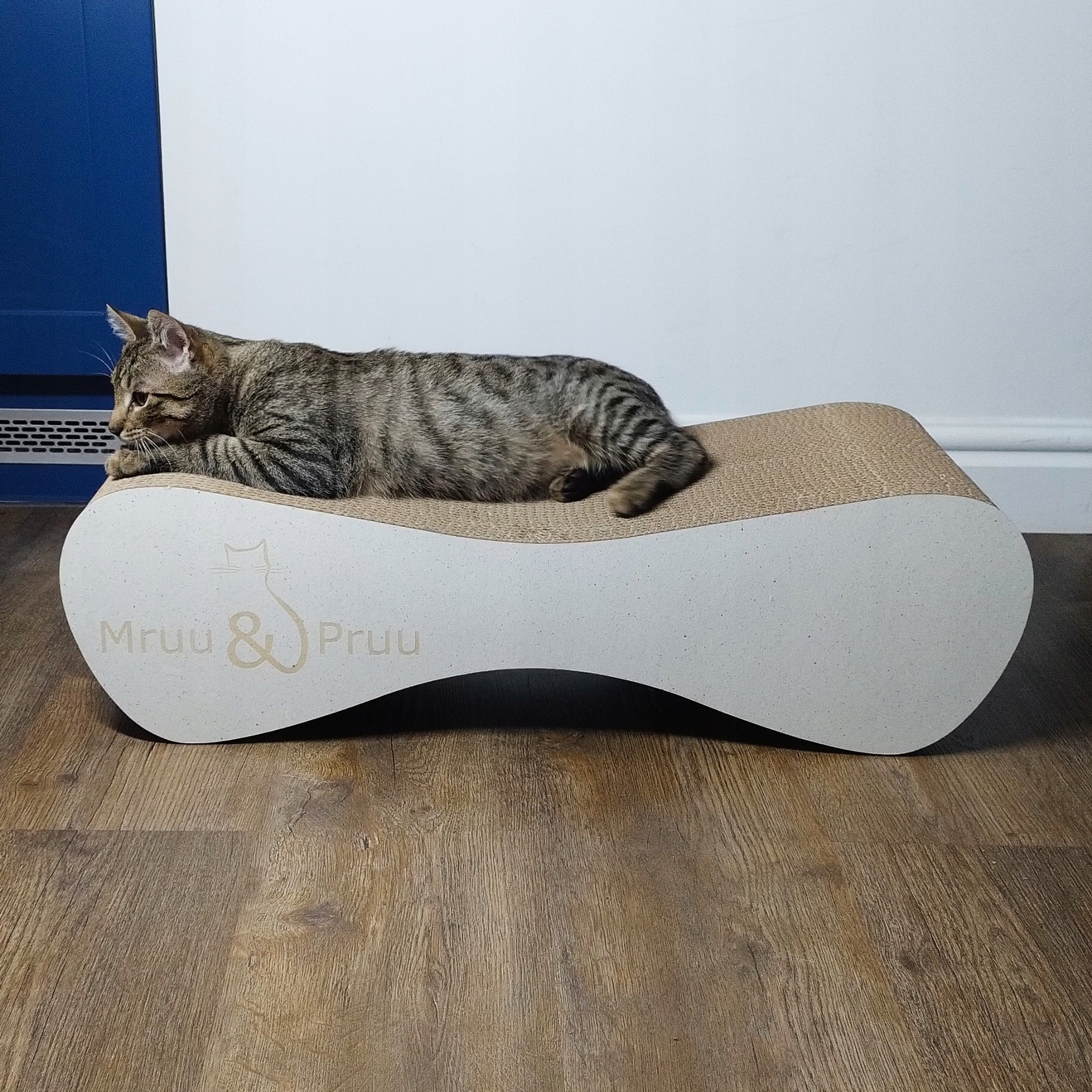 Drapak dla kota MIMI | biały | 70x23x24 cm | MruuPruu