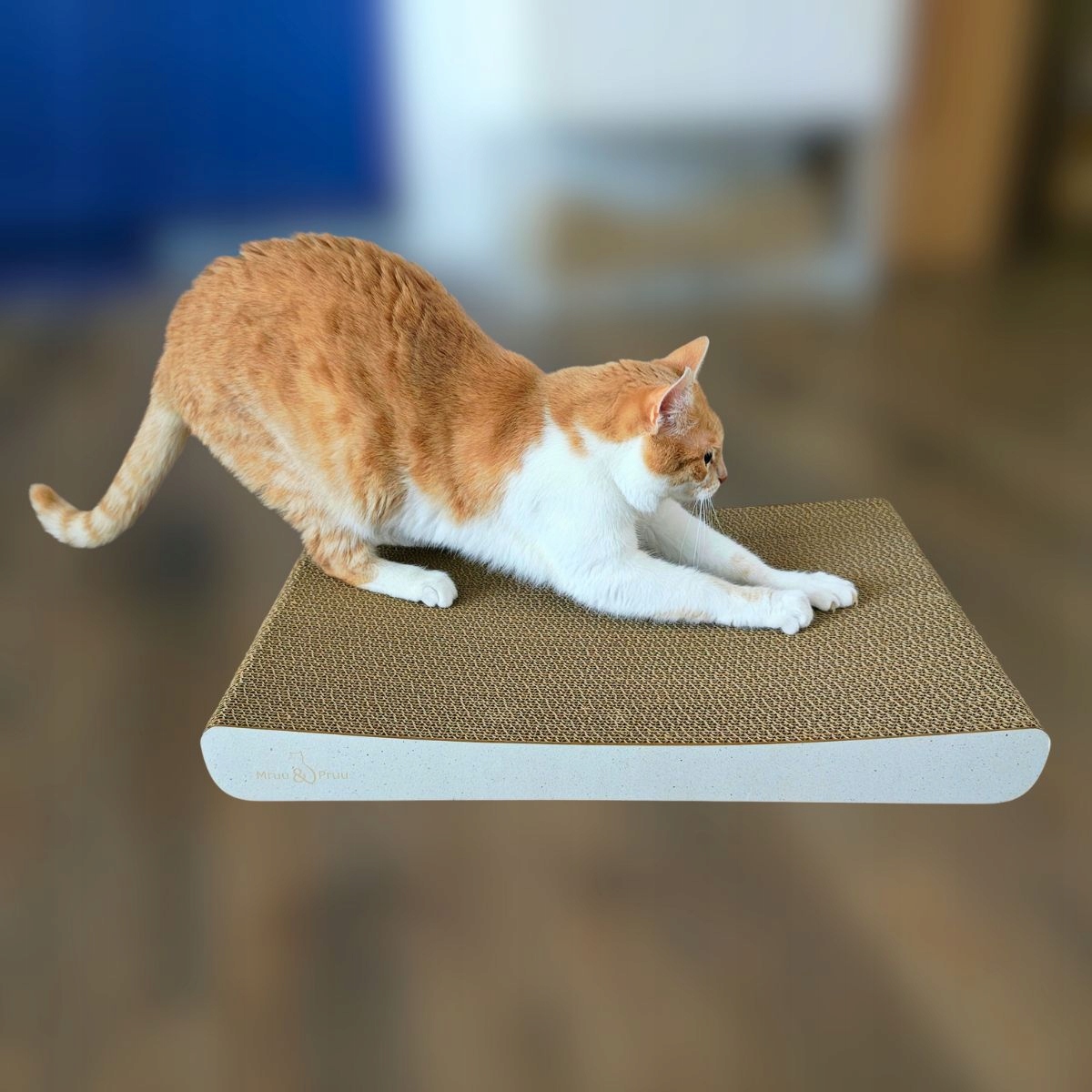 Drapak dla kota SIGMA | biały 40cm | 58x6.6x40 cm | MruuPruu