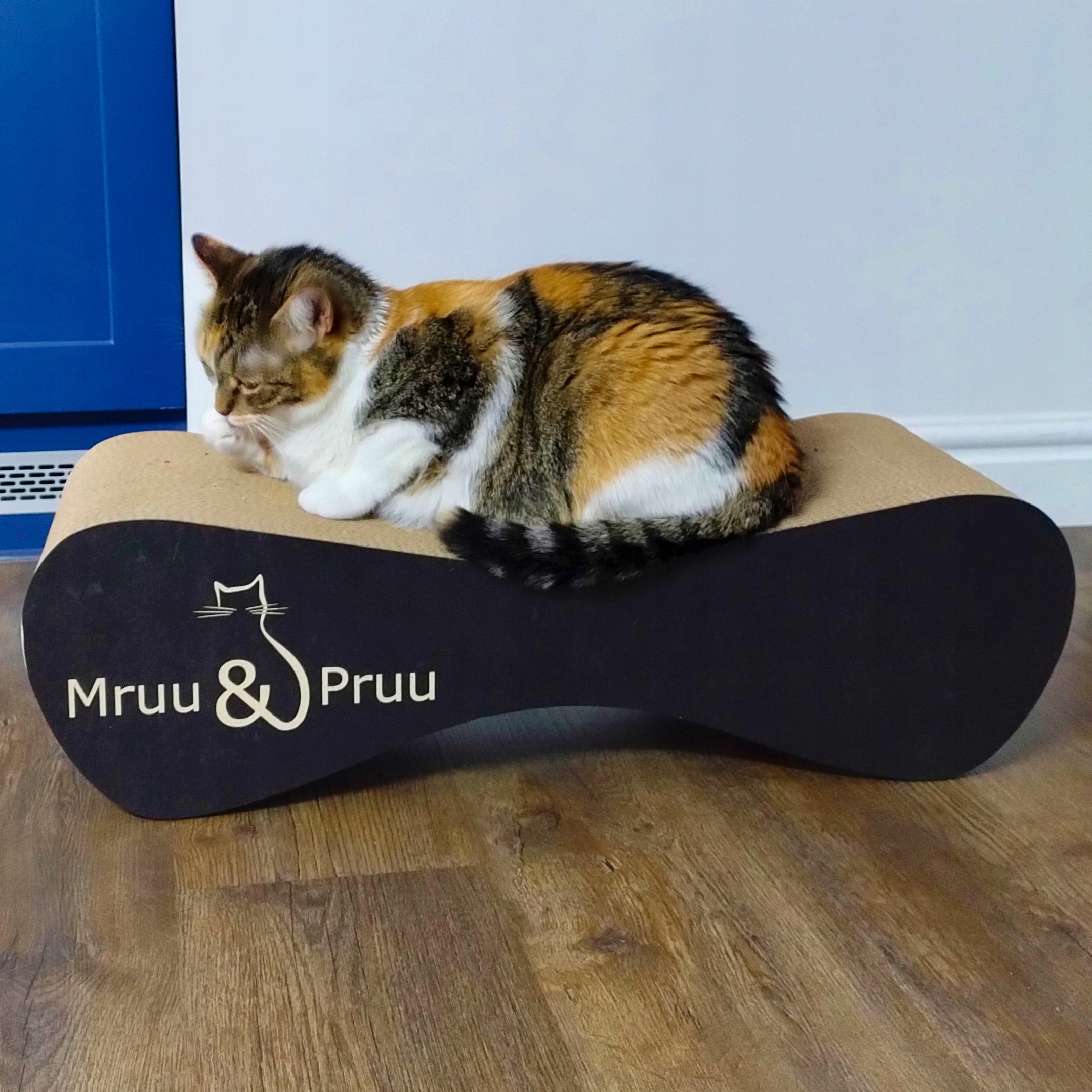 Drapak dla kota MIMI | czarny | 70x23x24 cm | MruuPruu