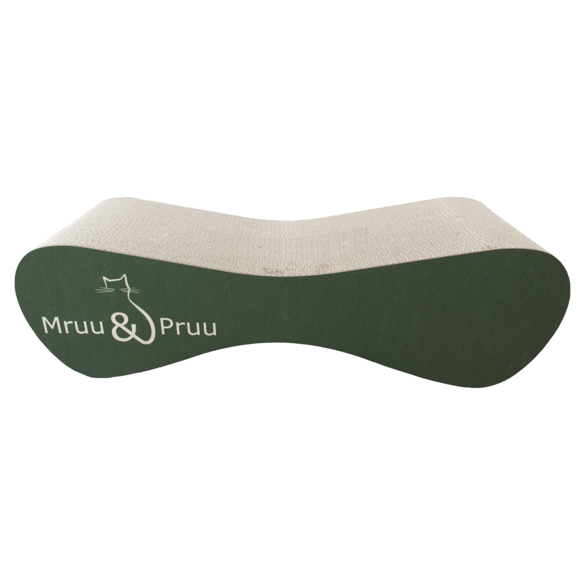 Drapak dla kota MIMI | zielony | 70x23x24 cm | MruuPruu