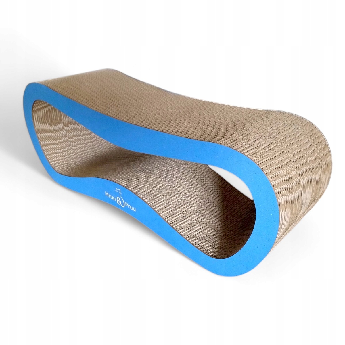 Drapak dla kota LEON | niebieski | 78x28x24 cm | MruuPruu