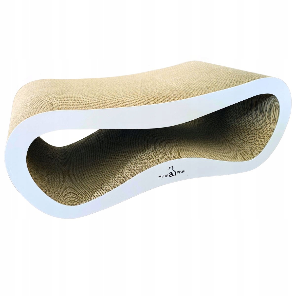 Drapak dla kota LEON | biały 40cm | 78x28x40 cm | MruuPruu