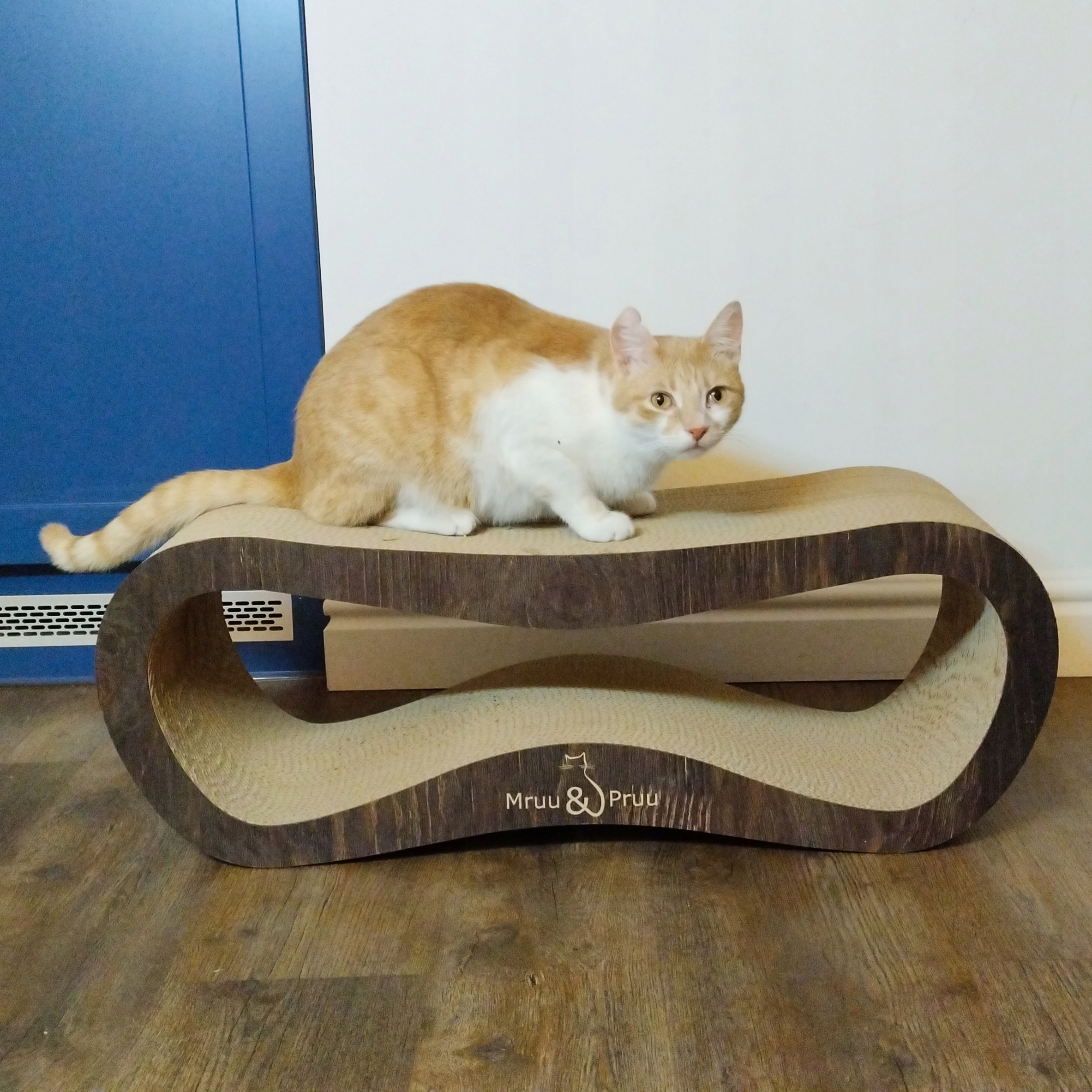 Drapak dla kota LEON | brązowy | 78x28x24 cm | MruuPruu