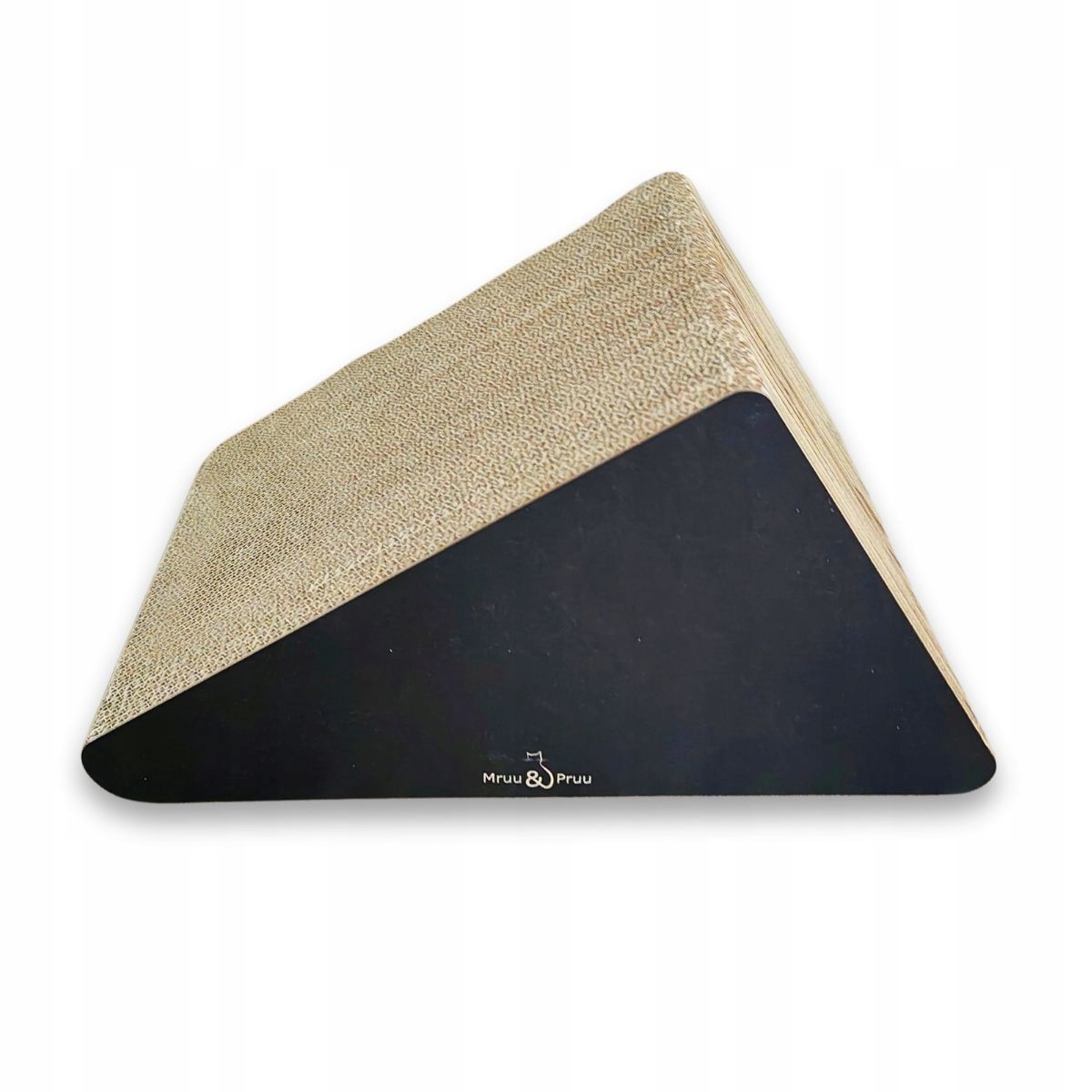 Drapak dla kota TRÓJKĄT | czarny | 46 x 39 x 27 x 30 cm | Mruu&Pruu