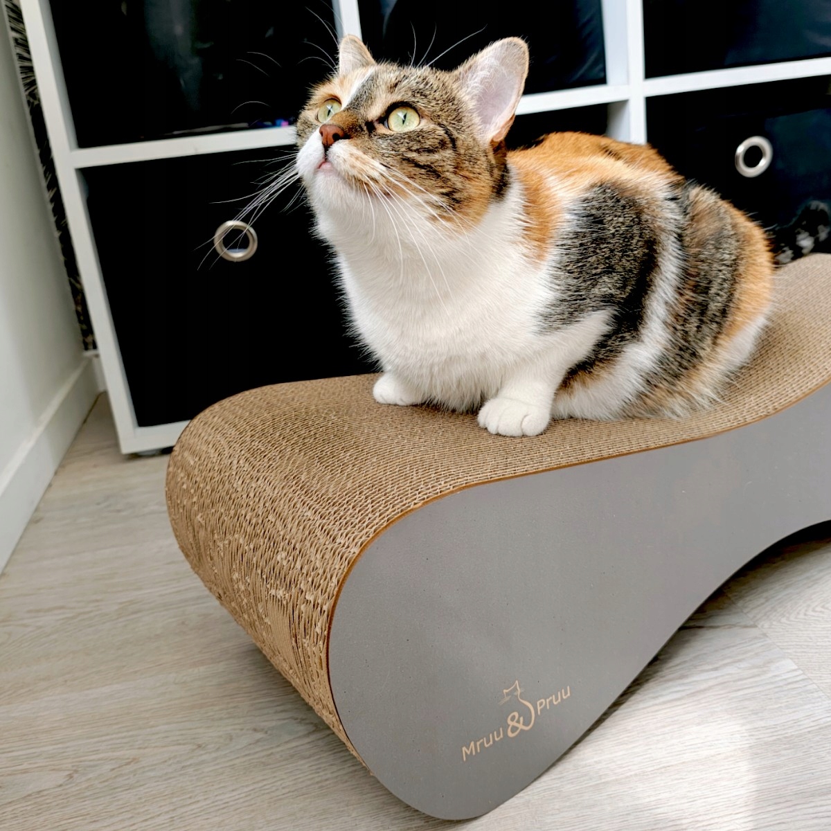 Drapak dla kota MIMI | szary łupek | 70x23x24 cm | MruuPruu