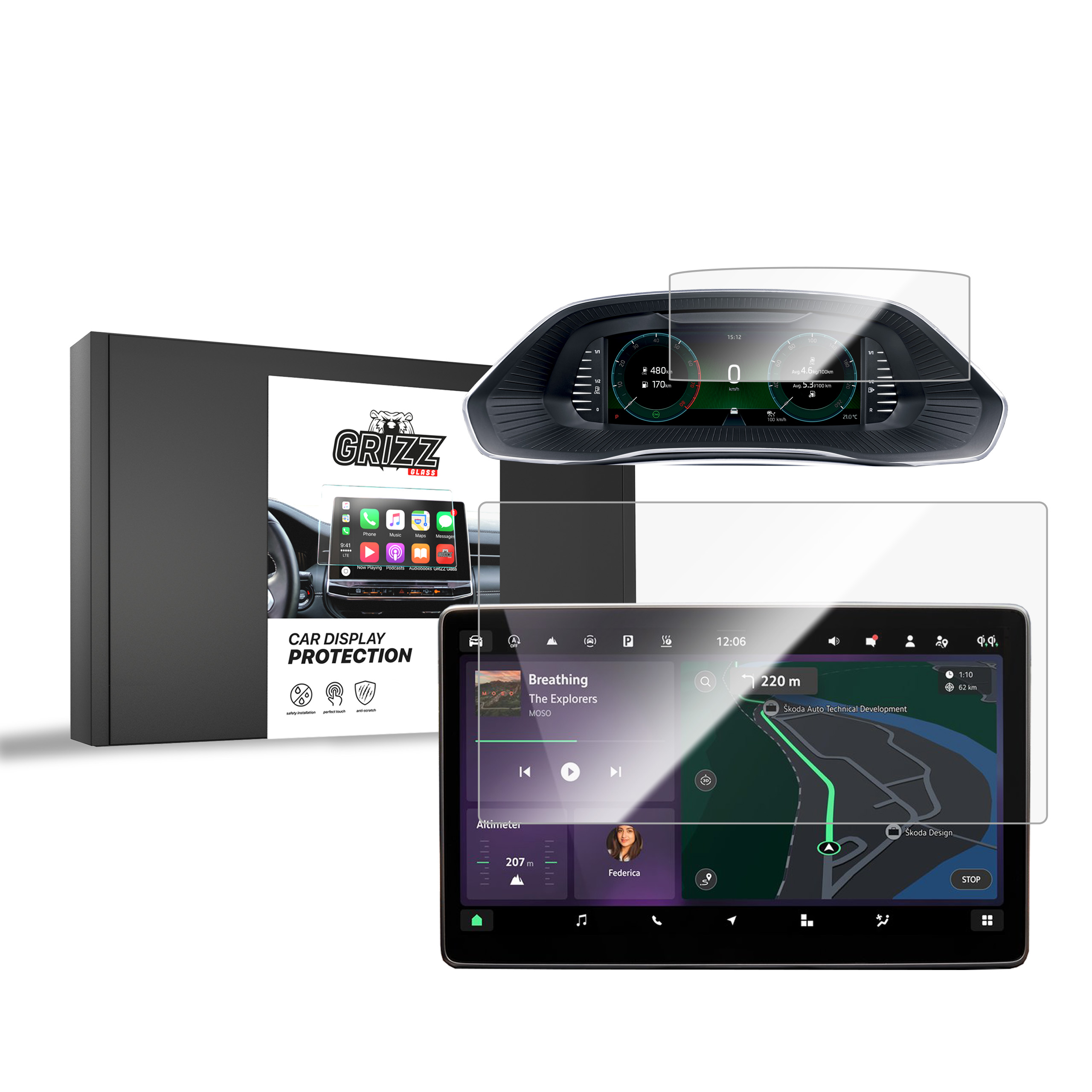 Folia ceramiczna Grizz Protector do Skoda Octavia 4 13 (2024-2025)