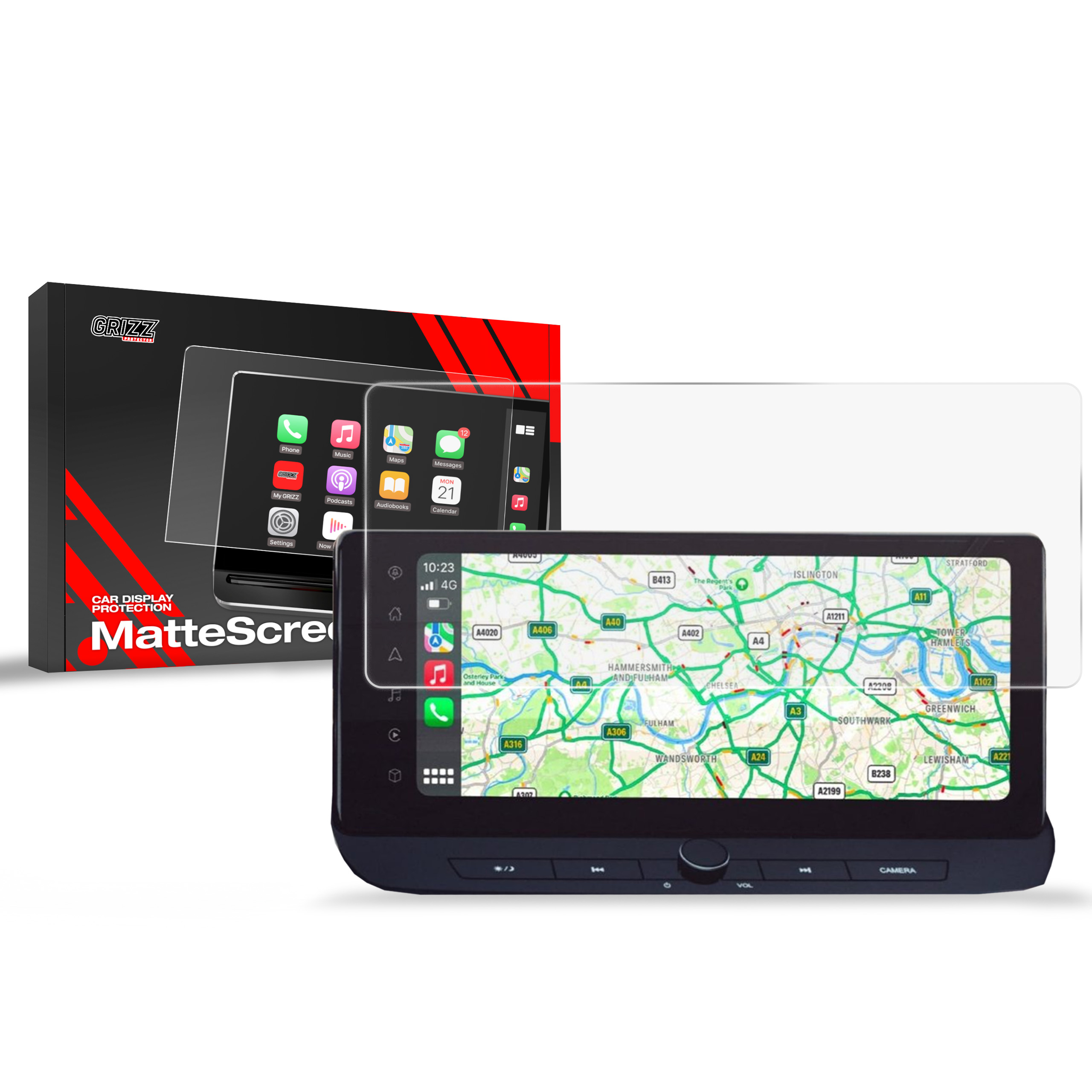 Folia matowa Grizz Protector do Mitsubishi Outlander 12,3