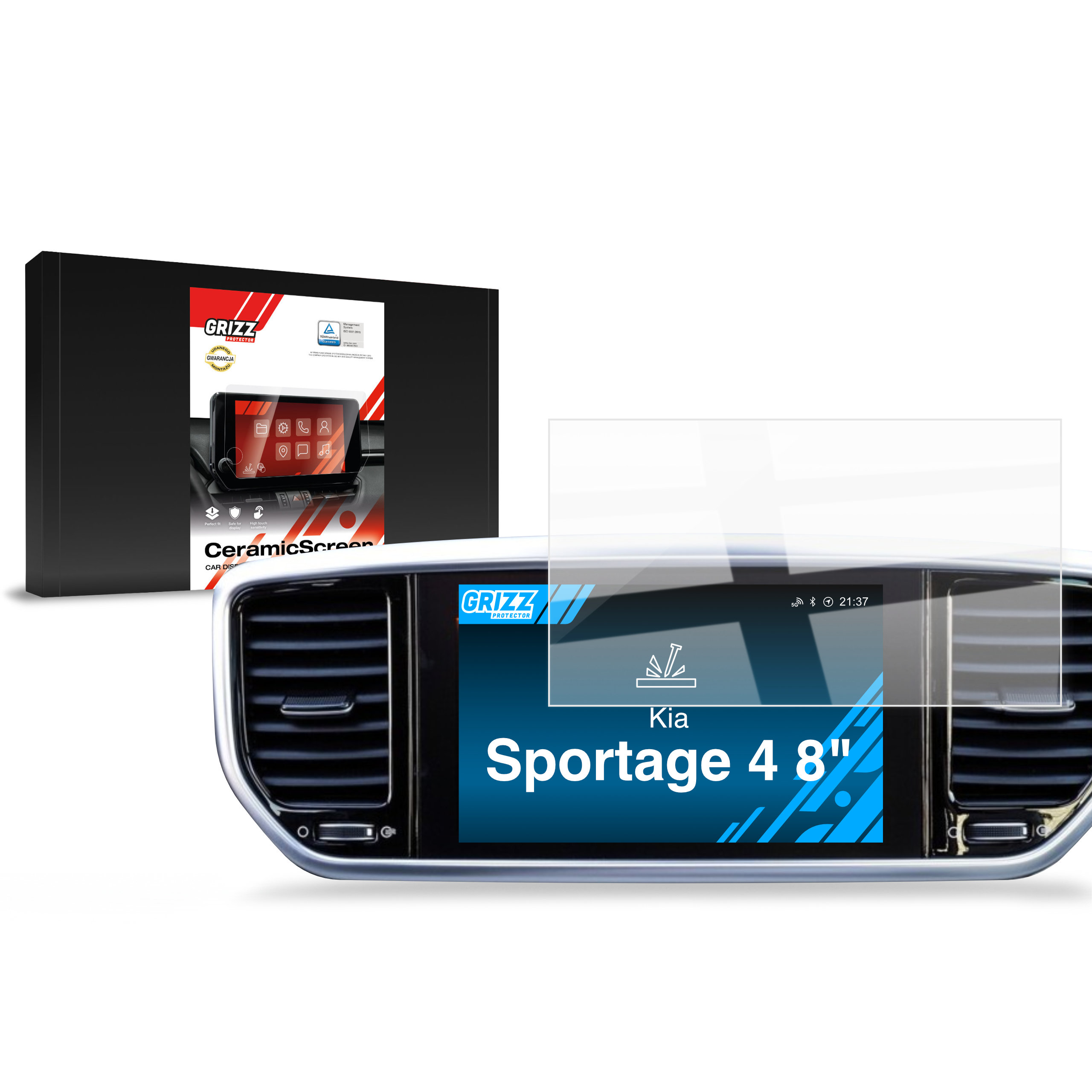 Folia ceramiczna Grizz Protector do Kia Sportage 4 8 (2015-2021)