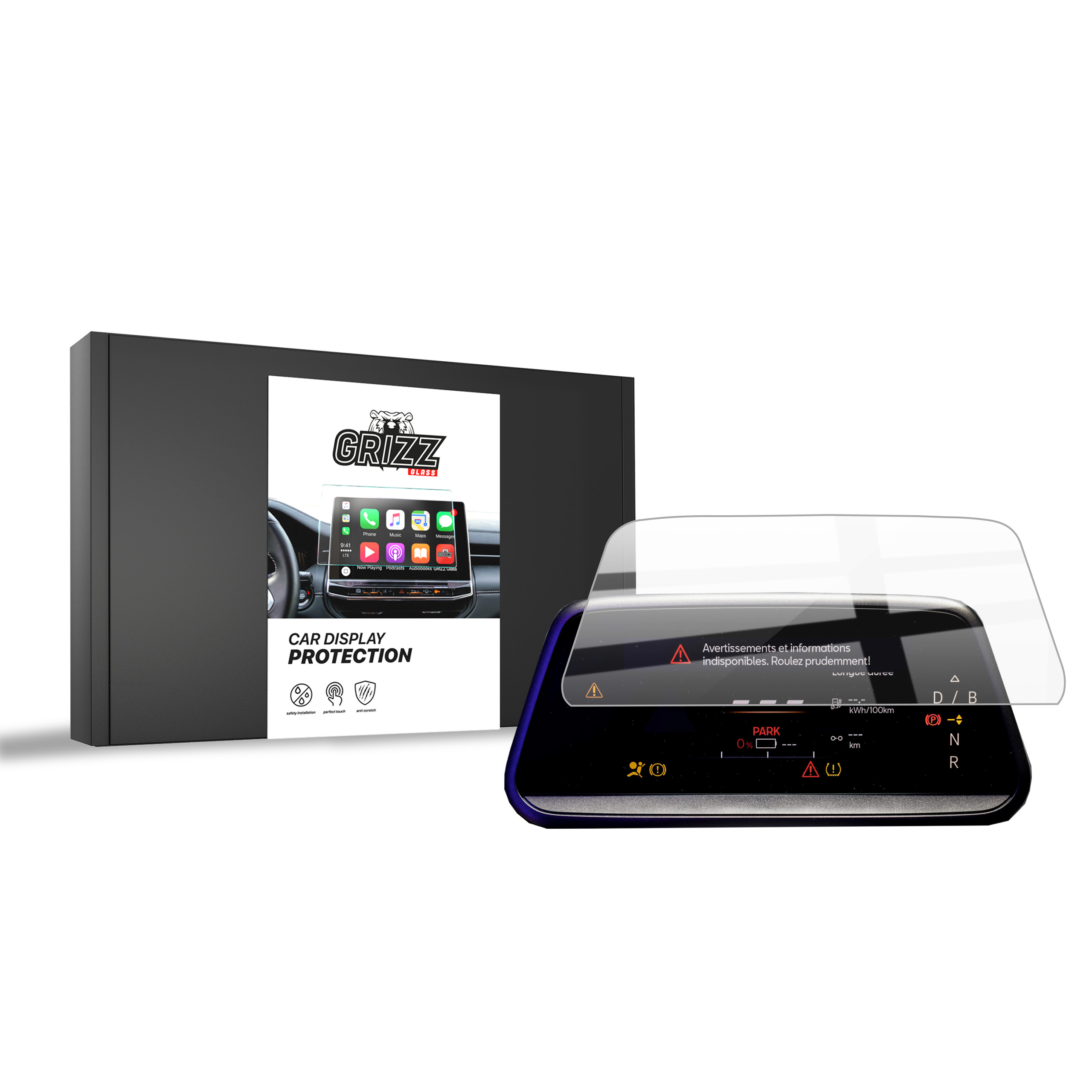 CarDisplay Protection Grizz Keramikfolie für Cupra Tavascan 5,3