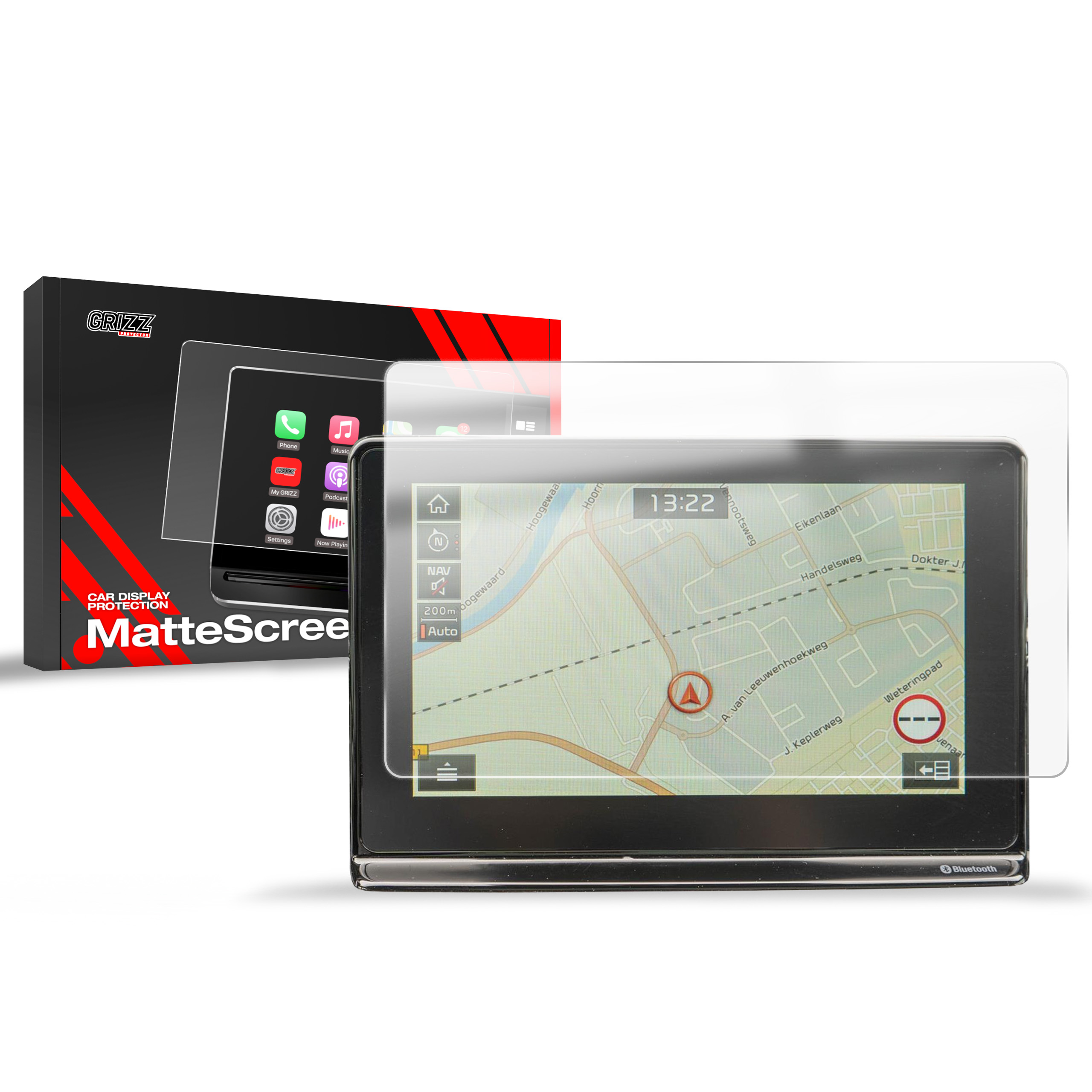 CarDisplay Protection Grizz Mattfolie für Kia ProCeed (2018-2021)