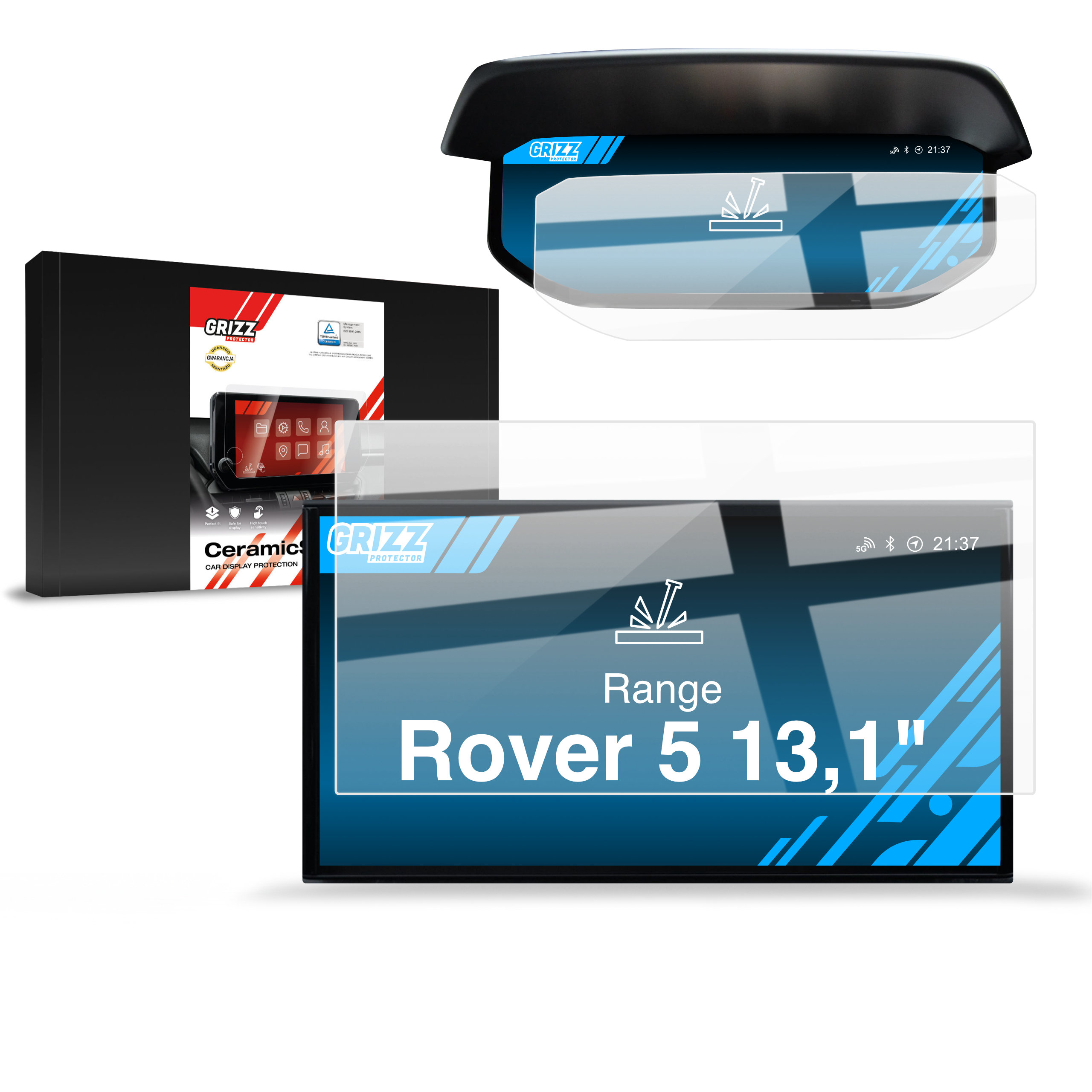Folia ceramiczna Grizz Protector do Range Rover 5 13,1