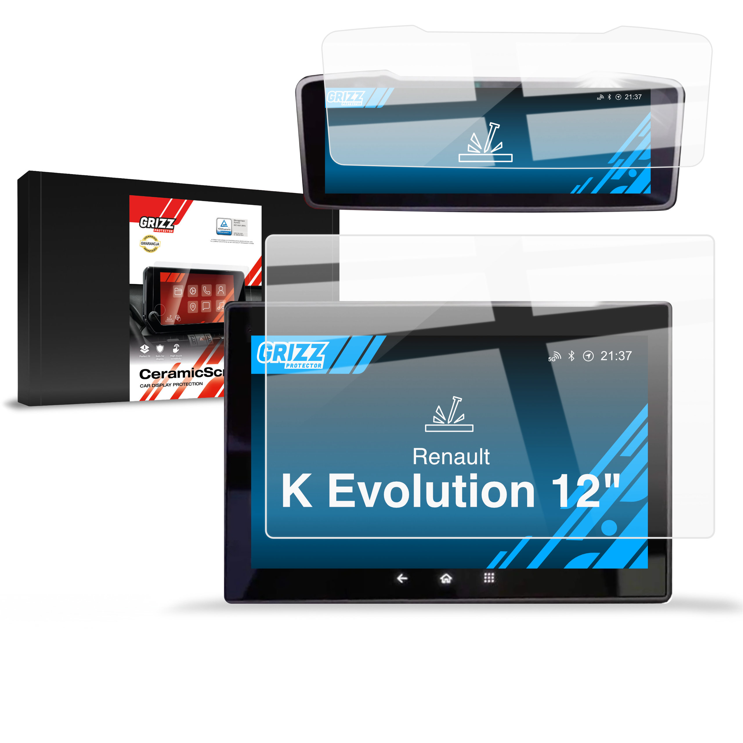 Folia ceramiczna Grizz Protector do Renault K Evolution