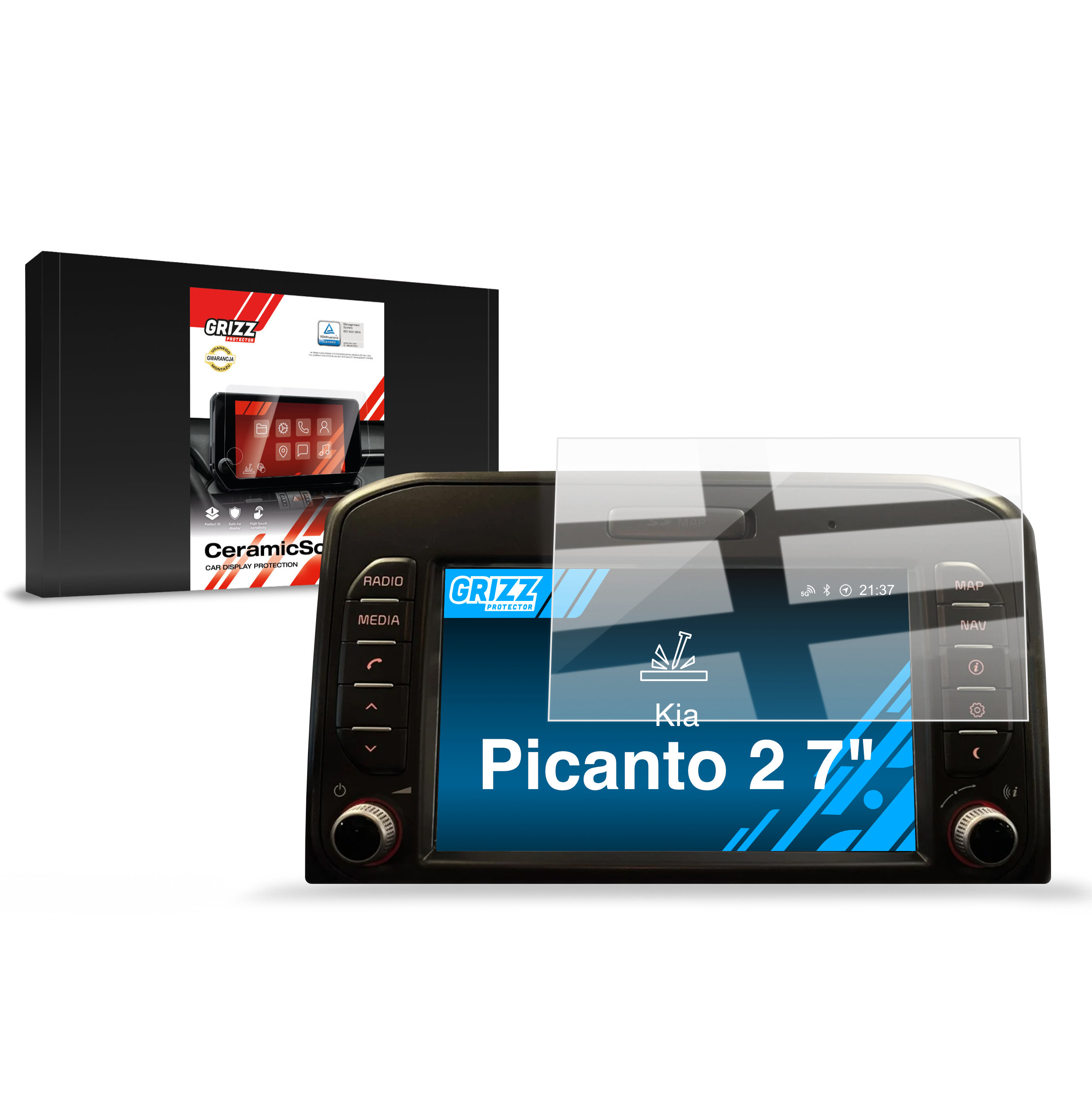 Folia ceramiczna Grizz Protector do Kia Picanto 2 7 (2011-2017)