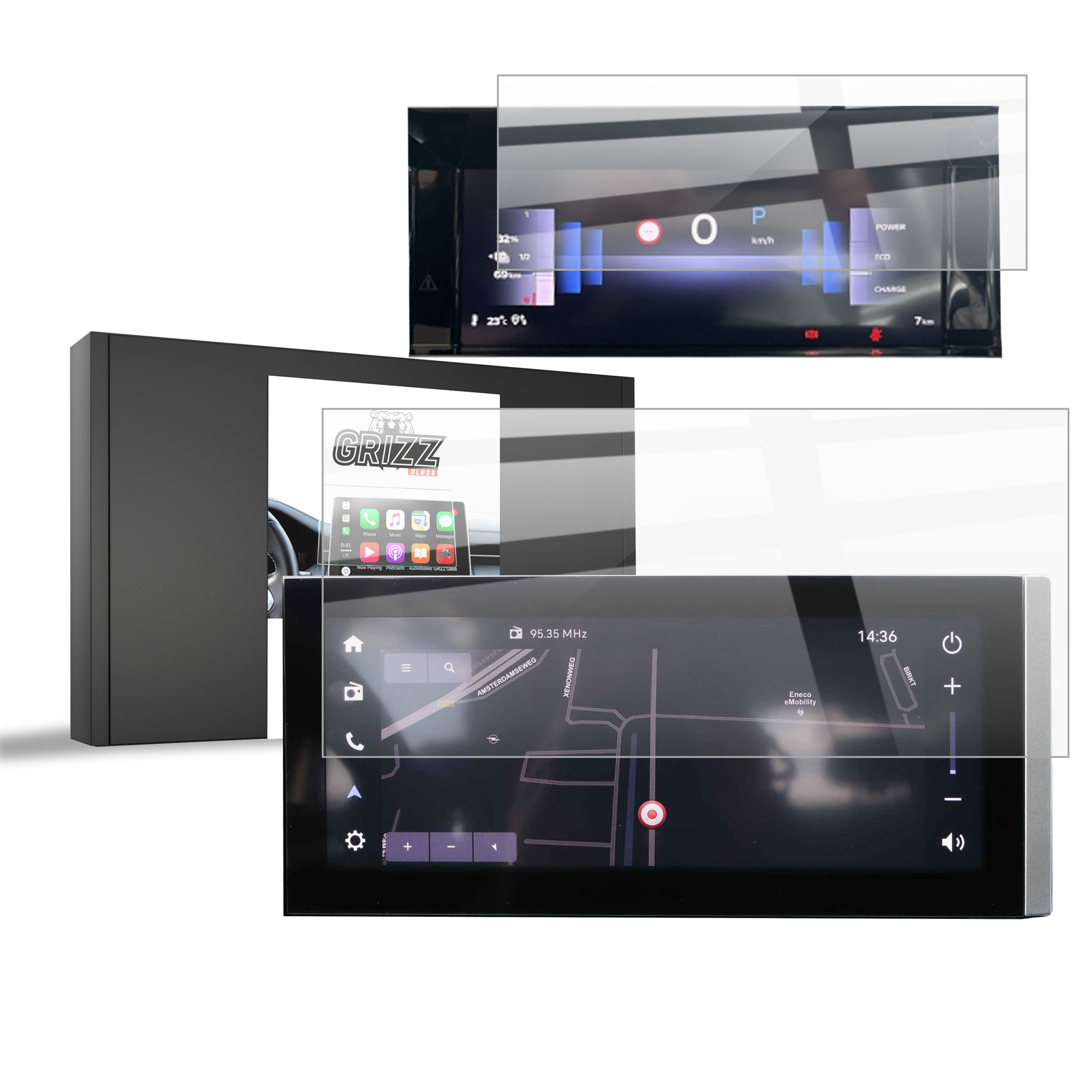 CarDisplay Protection Grizz Keramikfolie für Opel Frontera (2025)