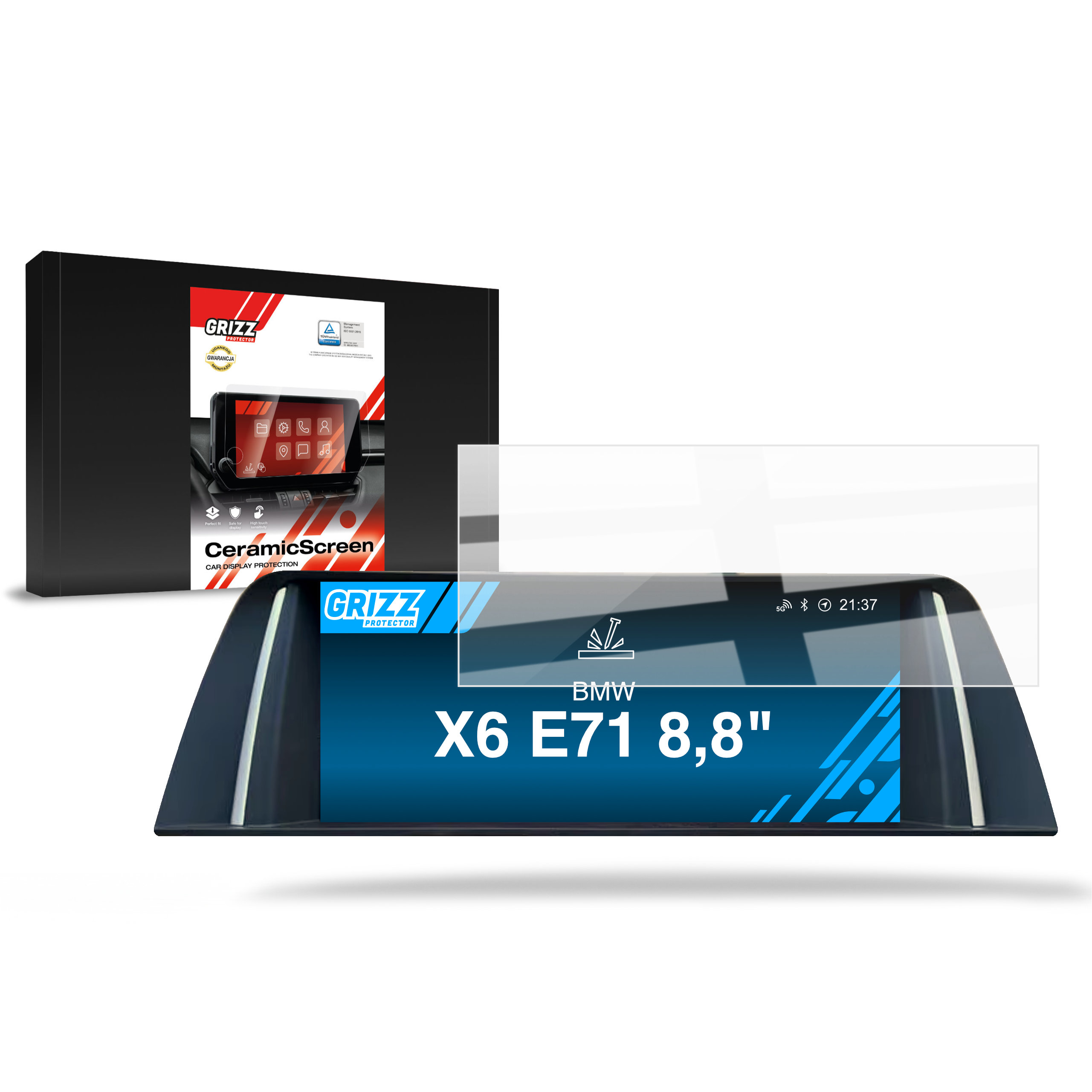 Folia ceramiczna Grizz Protector do BMW X6 E71 8,8 (2007-2014)