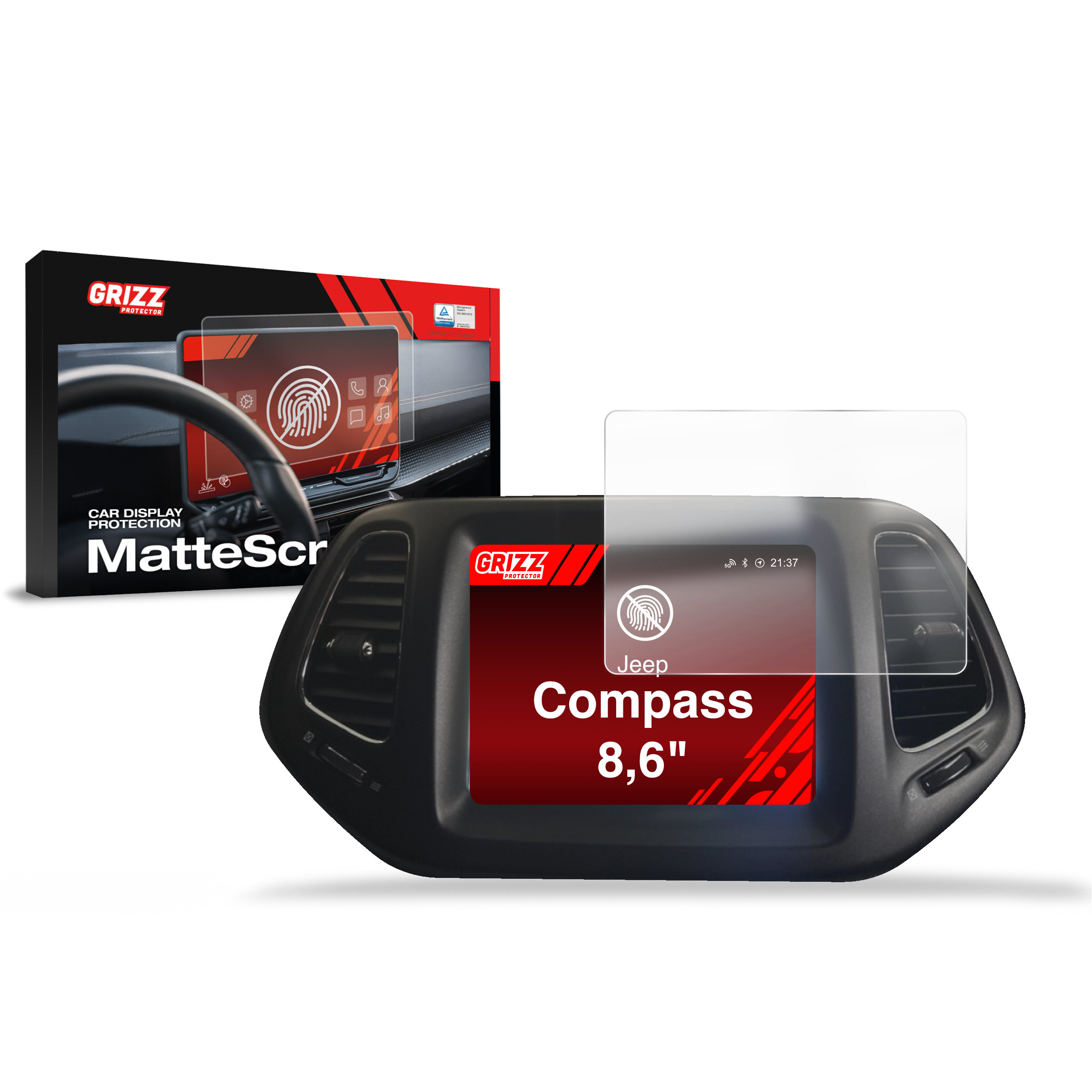 Folia matowa Grizz Protector do Jeep Compass 8,6 (2017-2021)