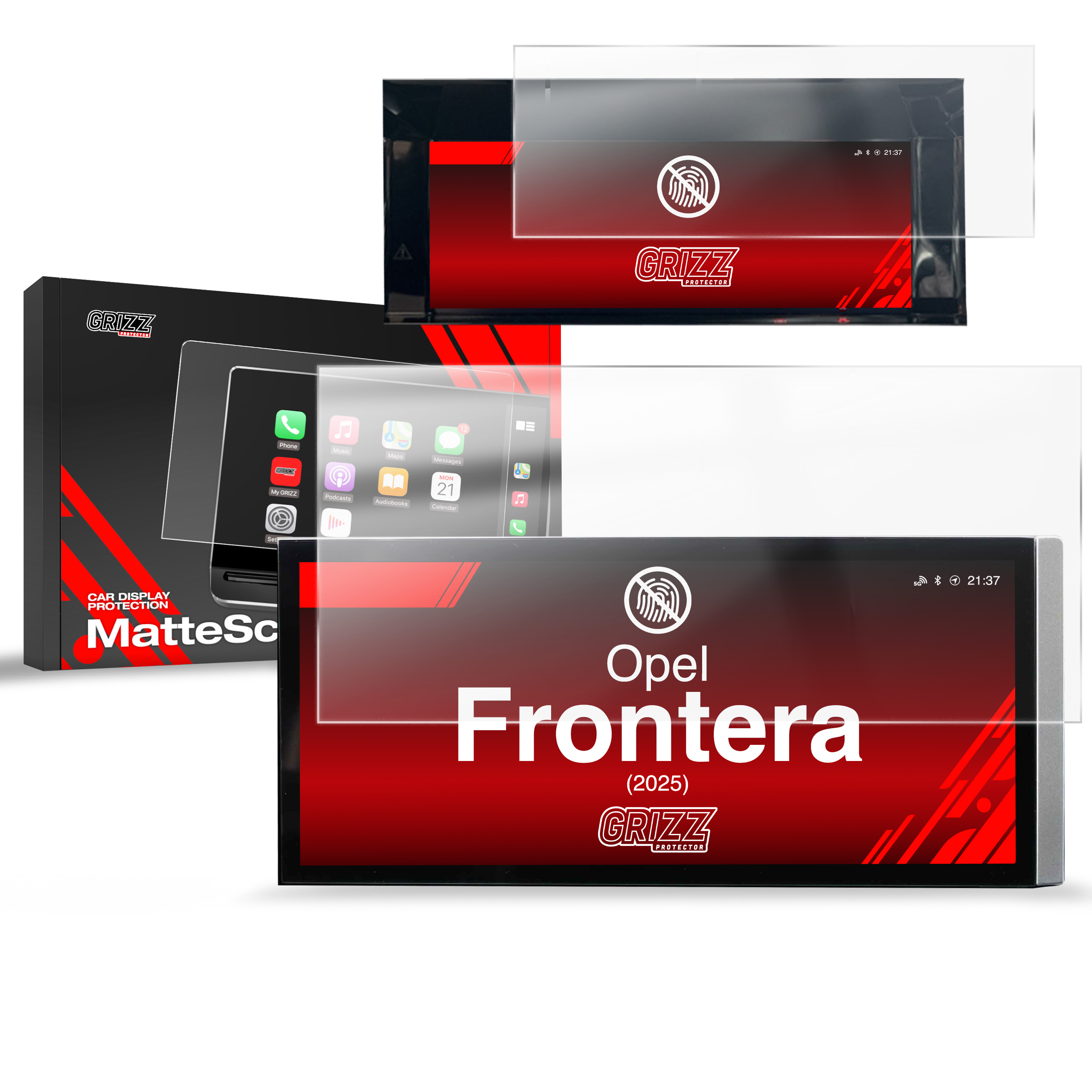 CarDisplay Protection Grizz Mattfolie für Opel Frontera (2025)