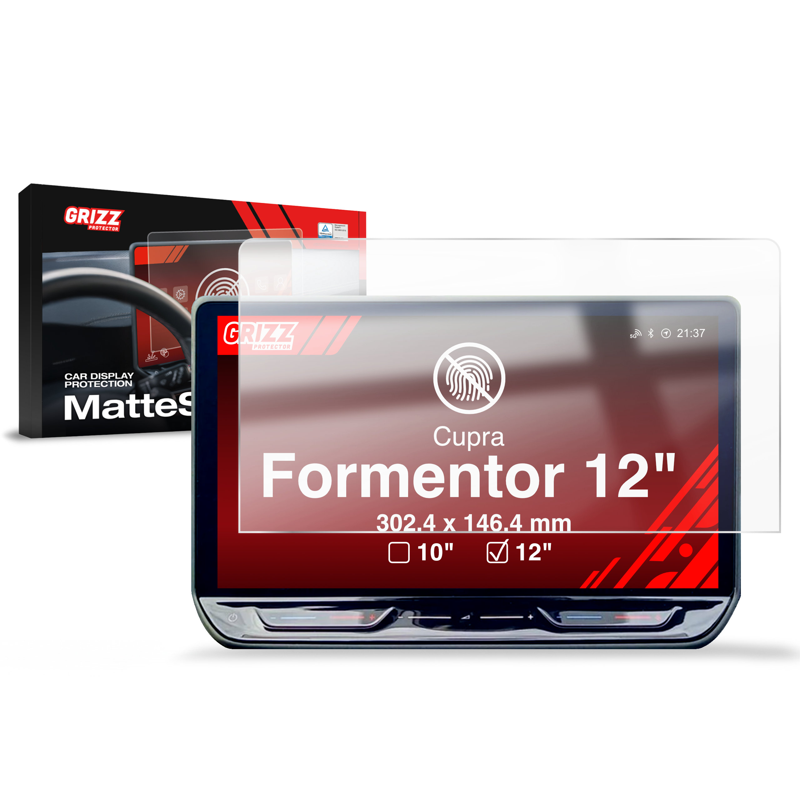 Folia matowa Grizz Protector do Cupra Formentor 12