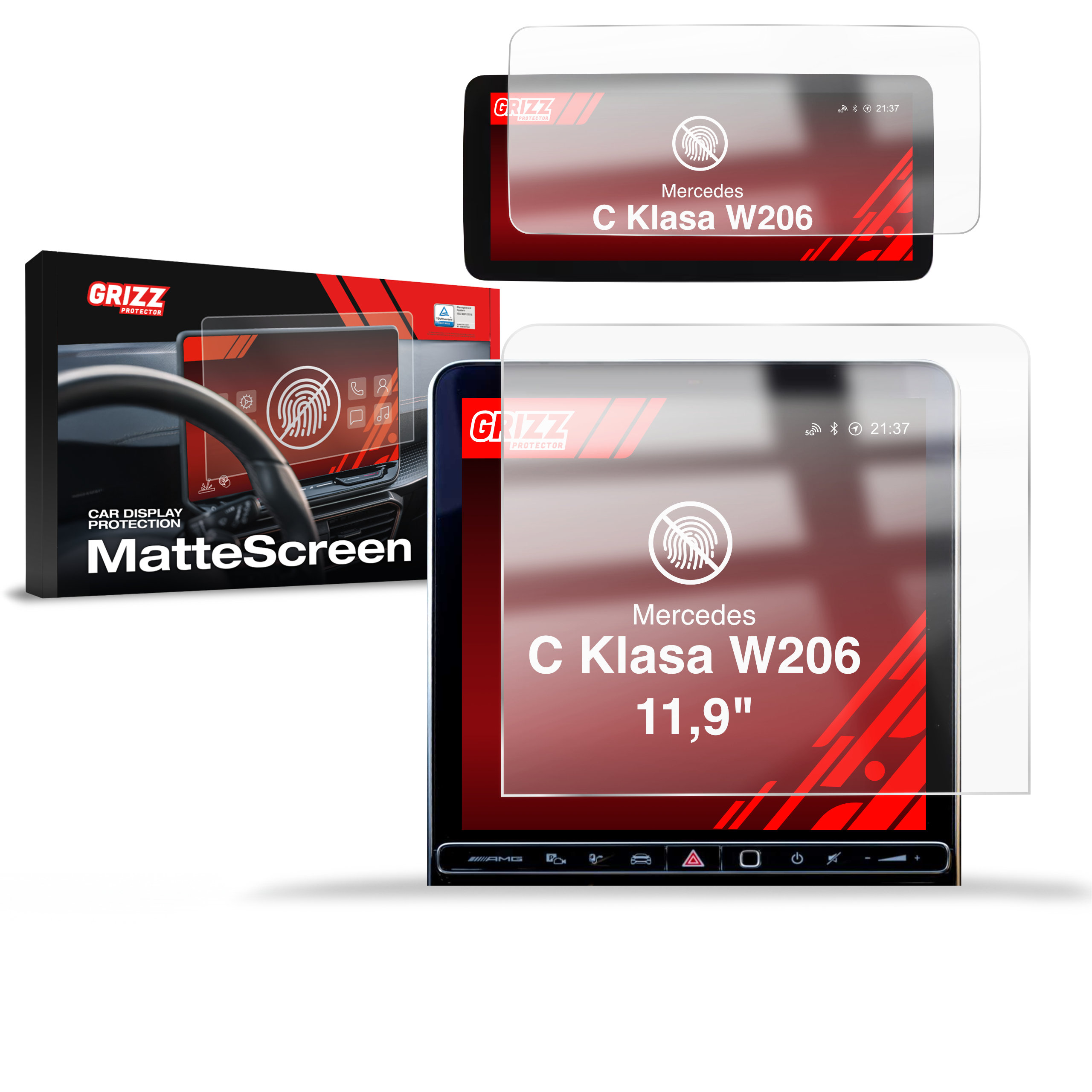 Folia matowa Grizz Protector do Mercedes C Klasa W206 (2021-2026)