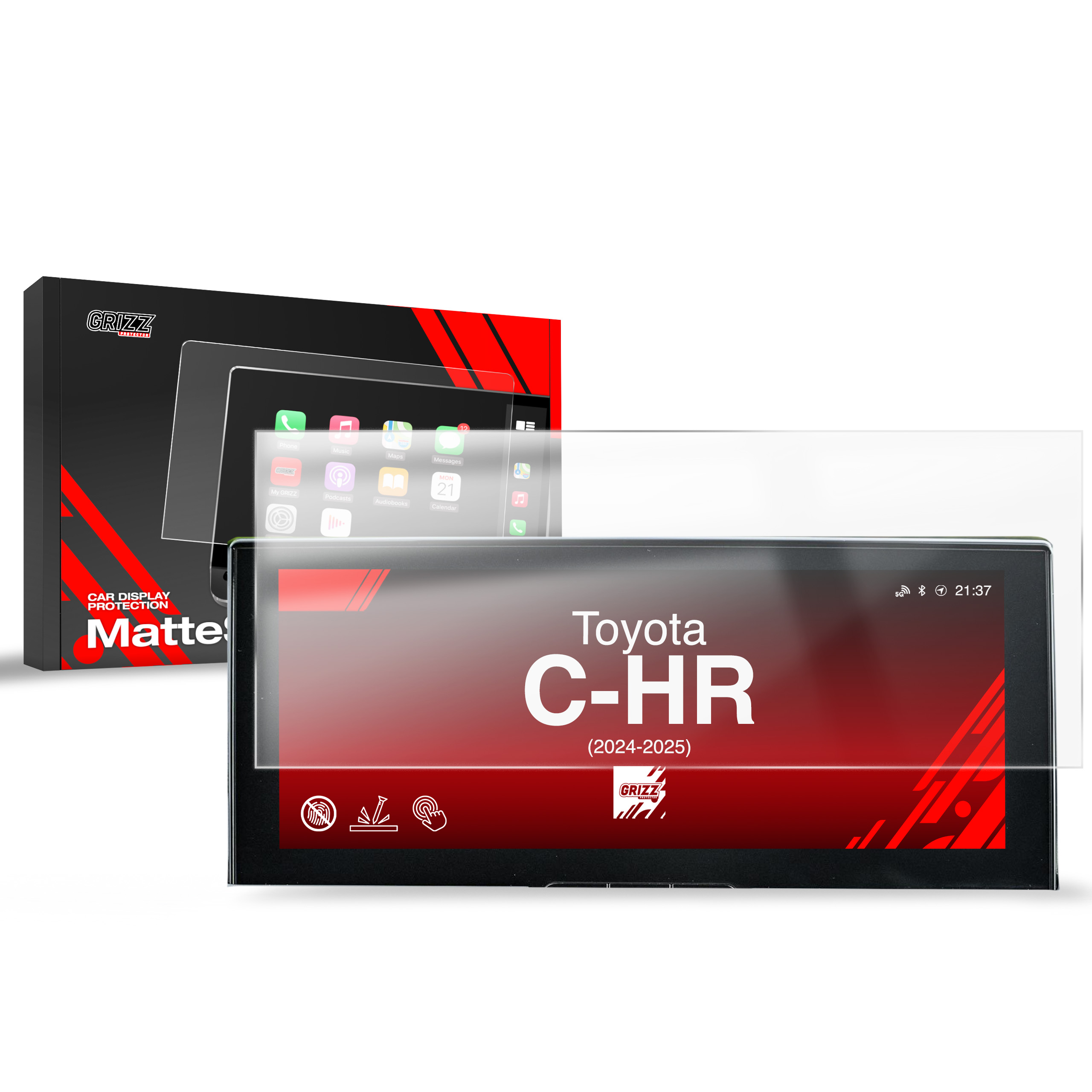 Folia matowa Grizz Protector do Toyota C-HR 12,3