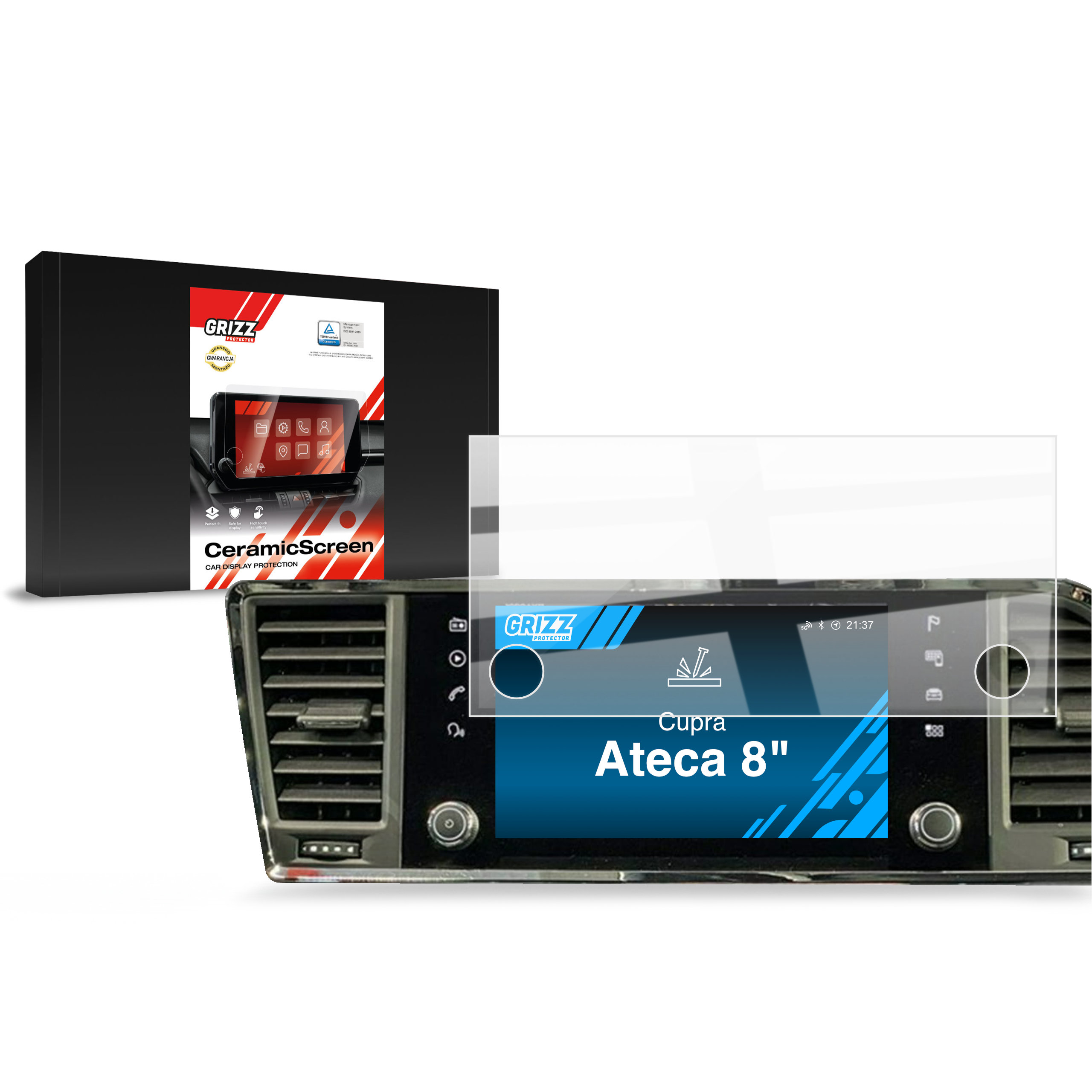 Folia ceramiczna Grizz Protector do Cupra Ateca 8 (2019-2021)