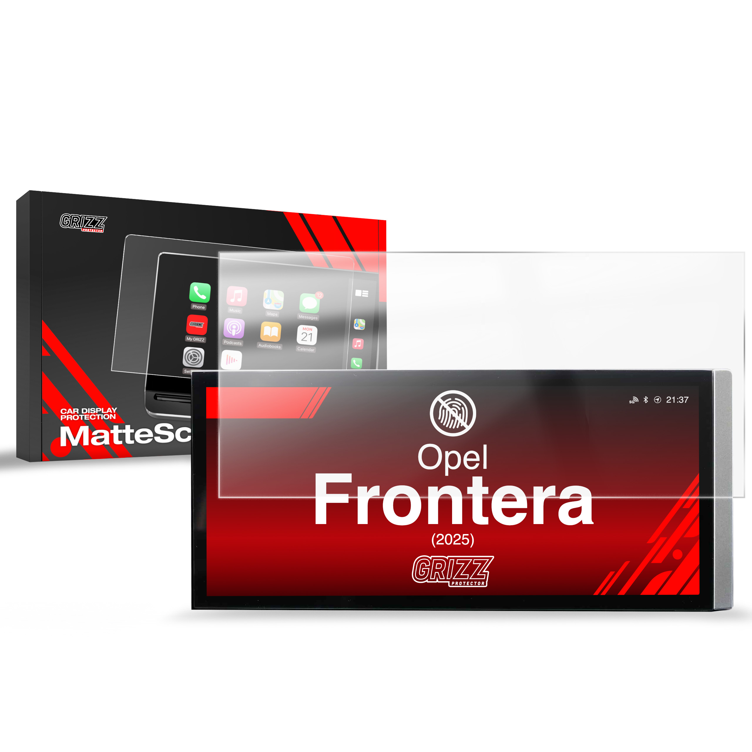 CarDisplay Protection Grizz Mattfolie für Opel Frontera (2025)