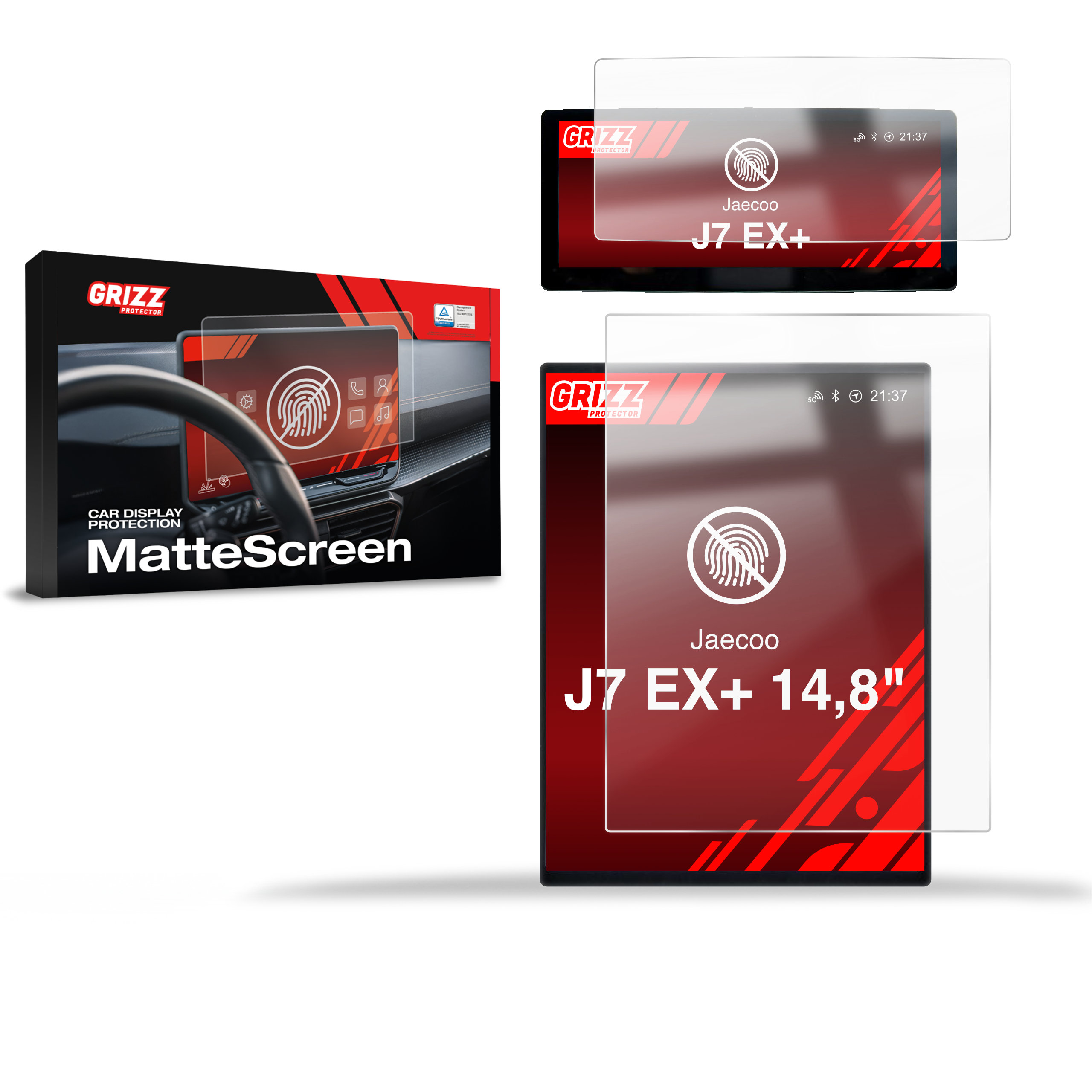 Folia matowa Grizz Protector do Jaecoo J7 EX+ 14,8