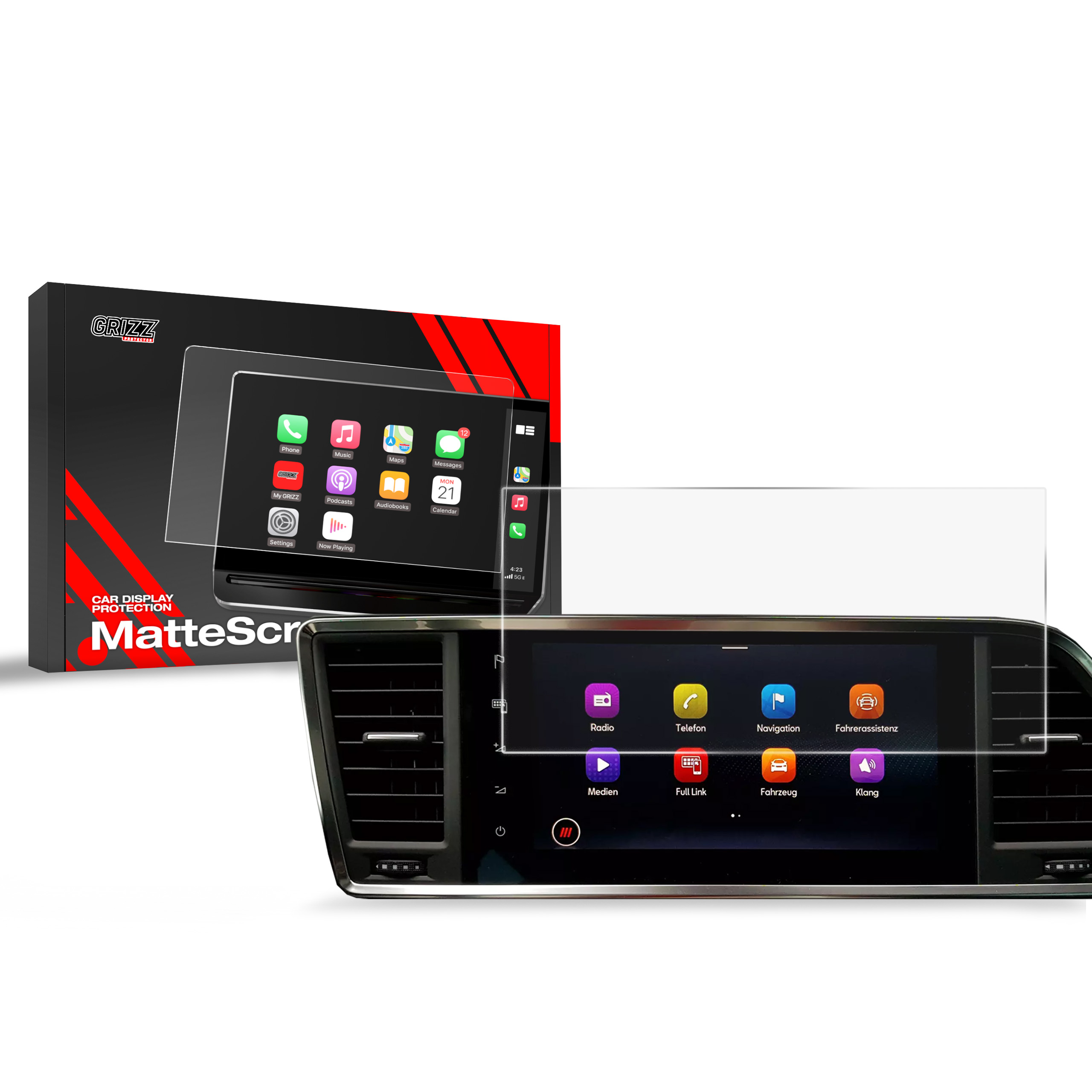 Folia matowa Grizz Protector do Seat Ateca 9,2