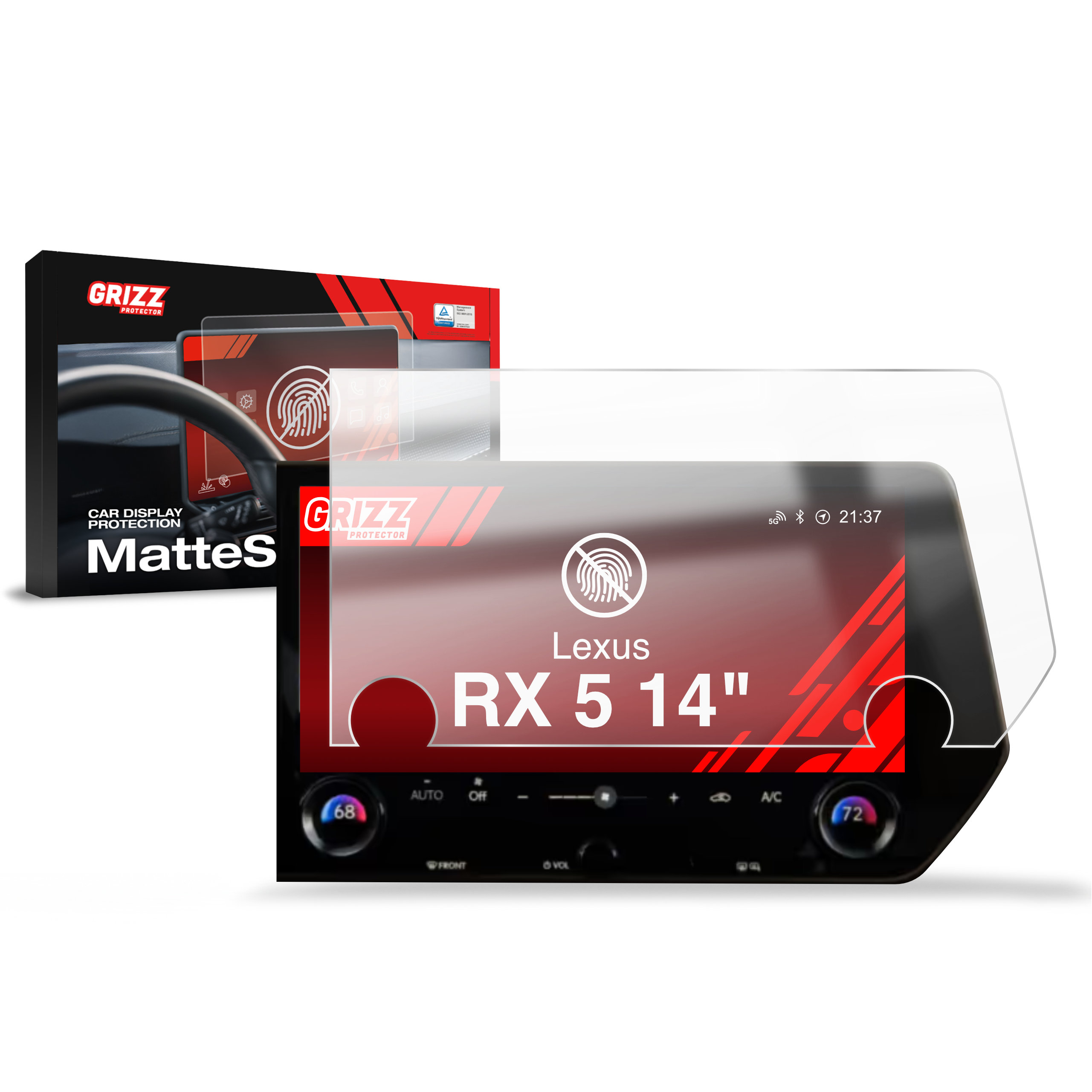Folia matowa Grizz Protector do Lexus RX 5 14