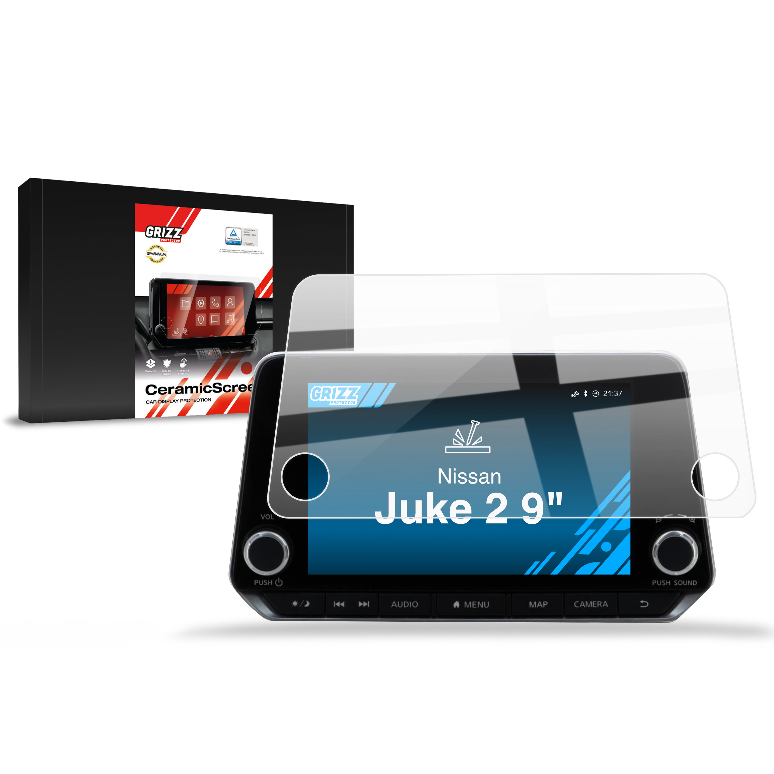 Folia ceramiczna Grizz Protector do Nissan Juke 2 9 (2019-2025)