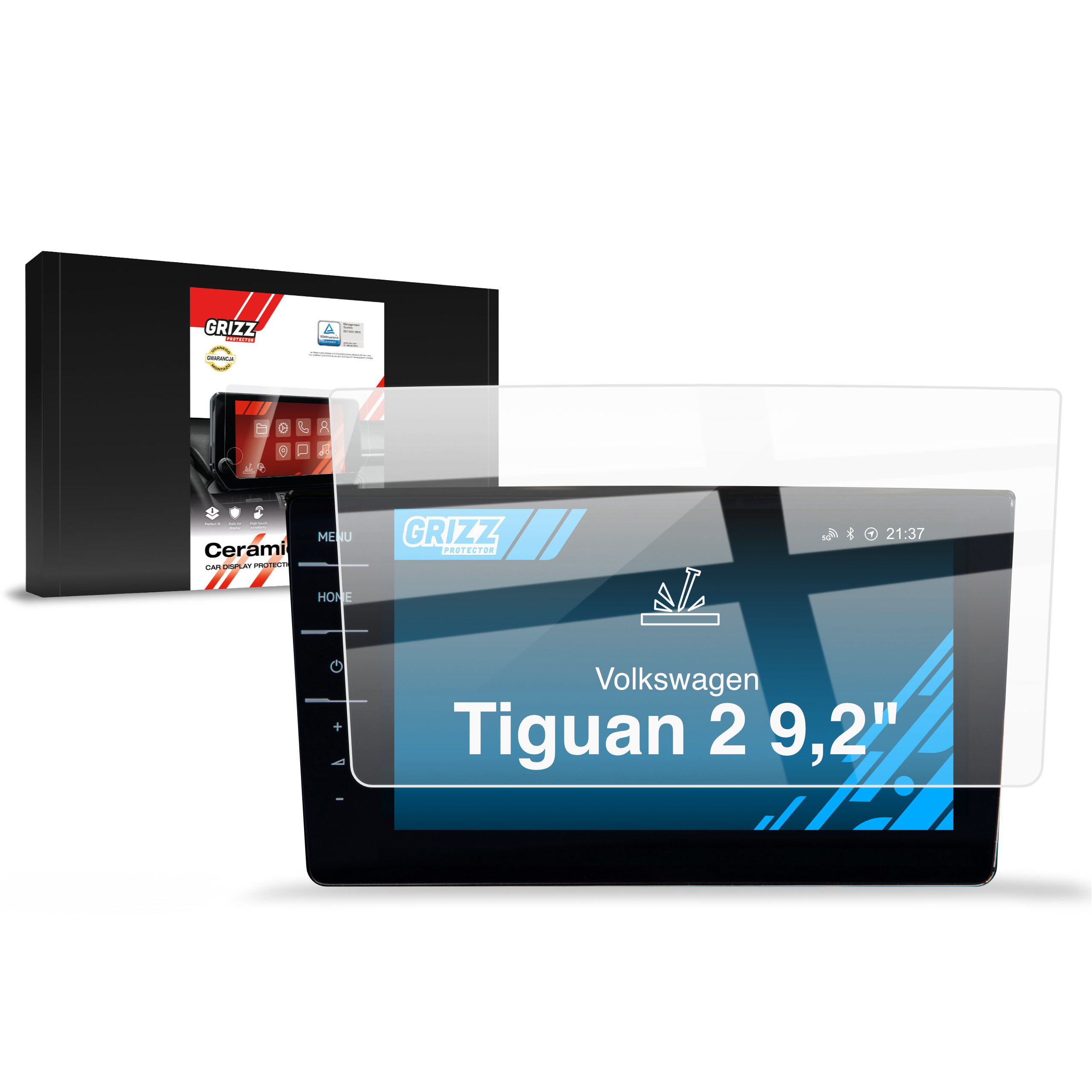 Folia ceramiczna Grizz Protector do Volkswagen Tiguan 2 Discover Pro