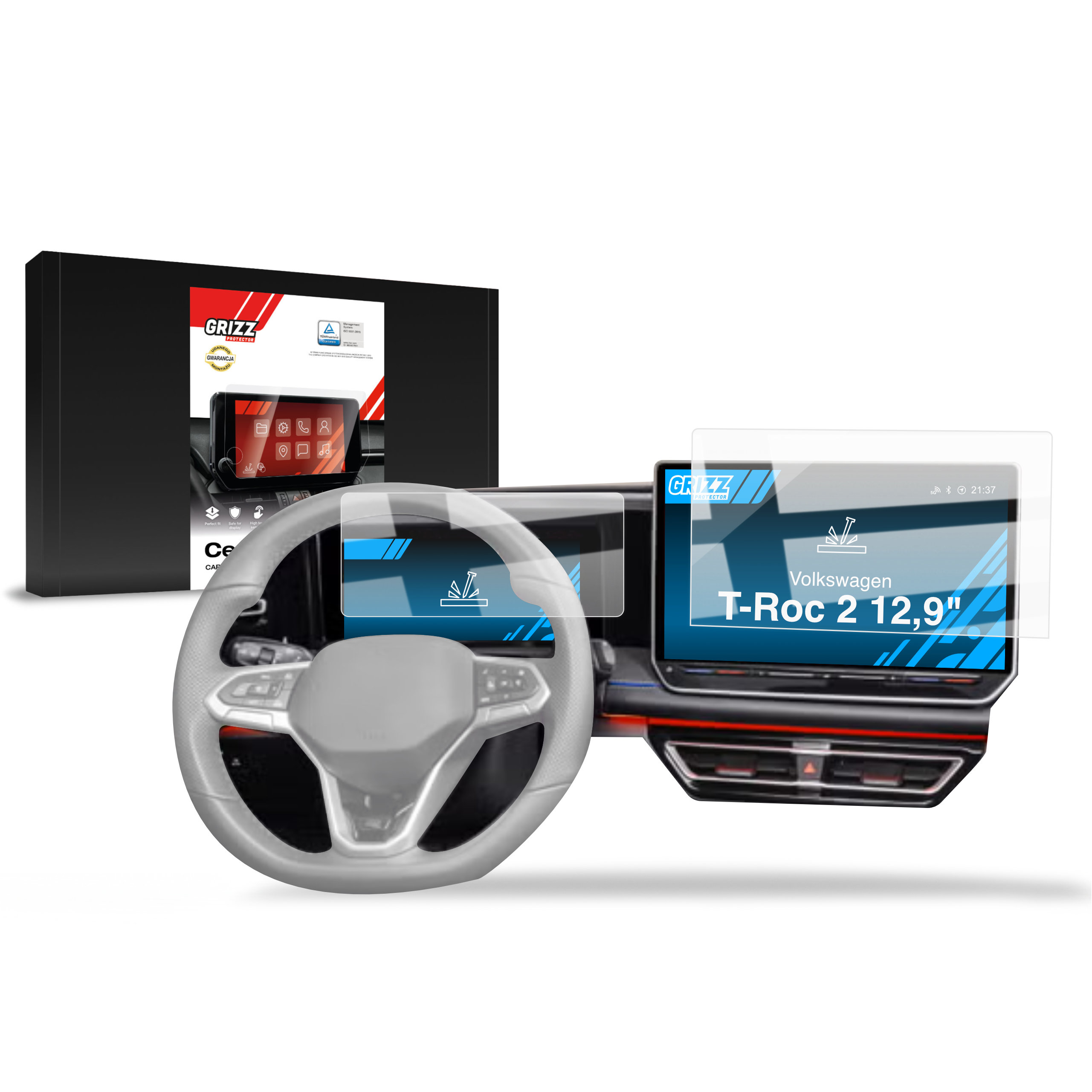 Folia ceramiczna Grizz Protector do Volkswagen T-Roc 2 12,9