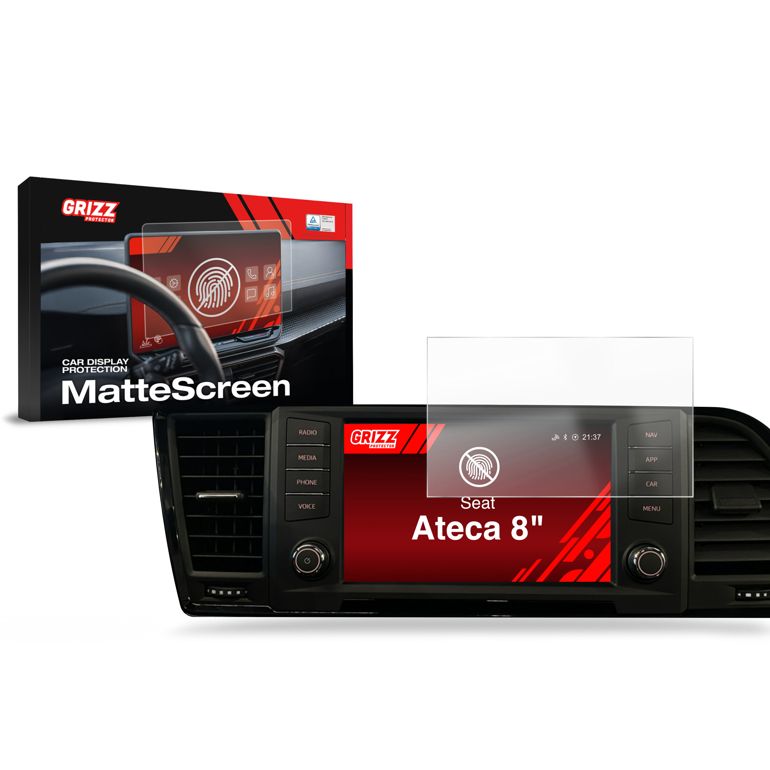 Folia matowa Grizz Protector do Seat Ateca 8 (2016-2019)