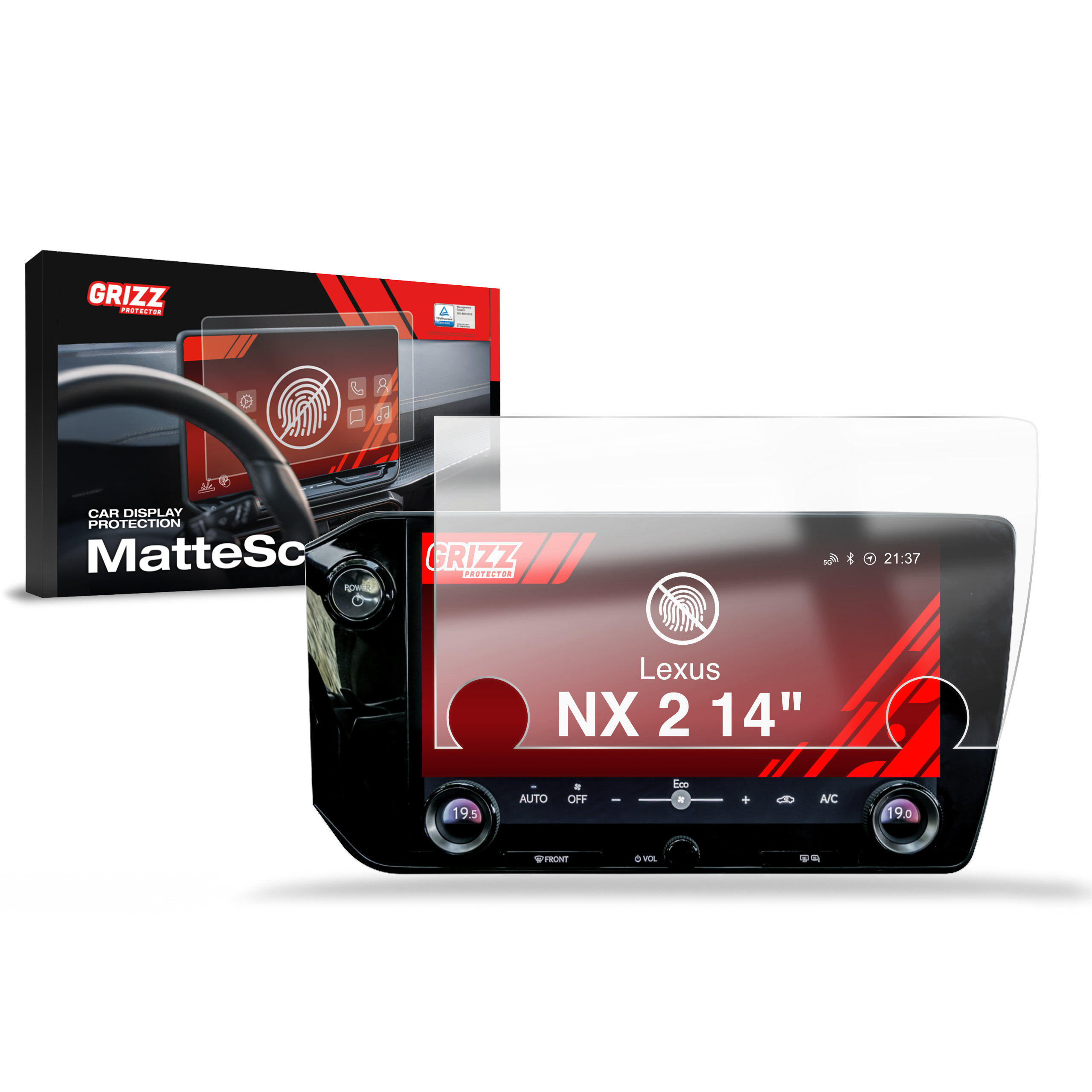 Folia matowa Grizz Protector do Lexus NX 2 14