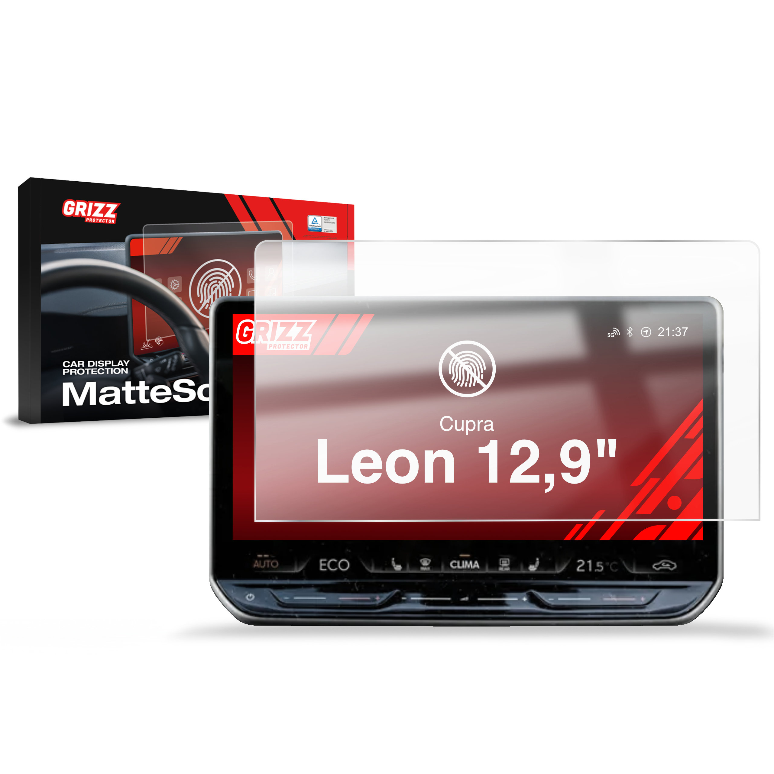 Folia matowa Grizz Protector do Cupra Leon 12,9