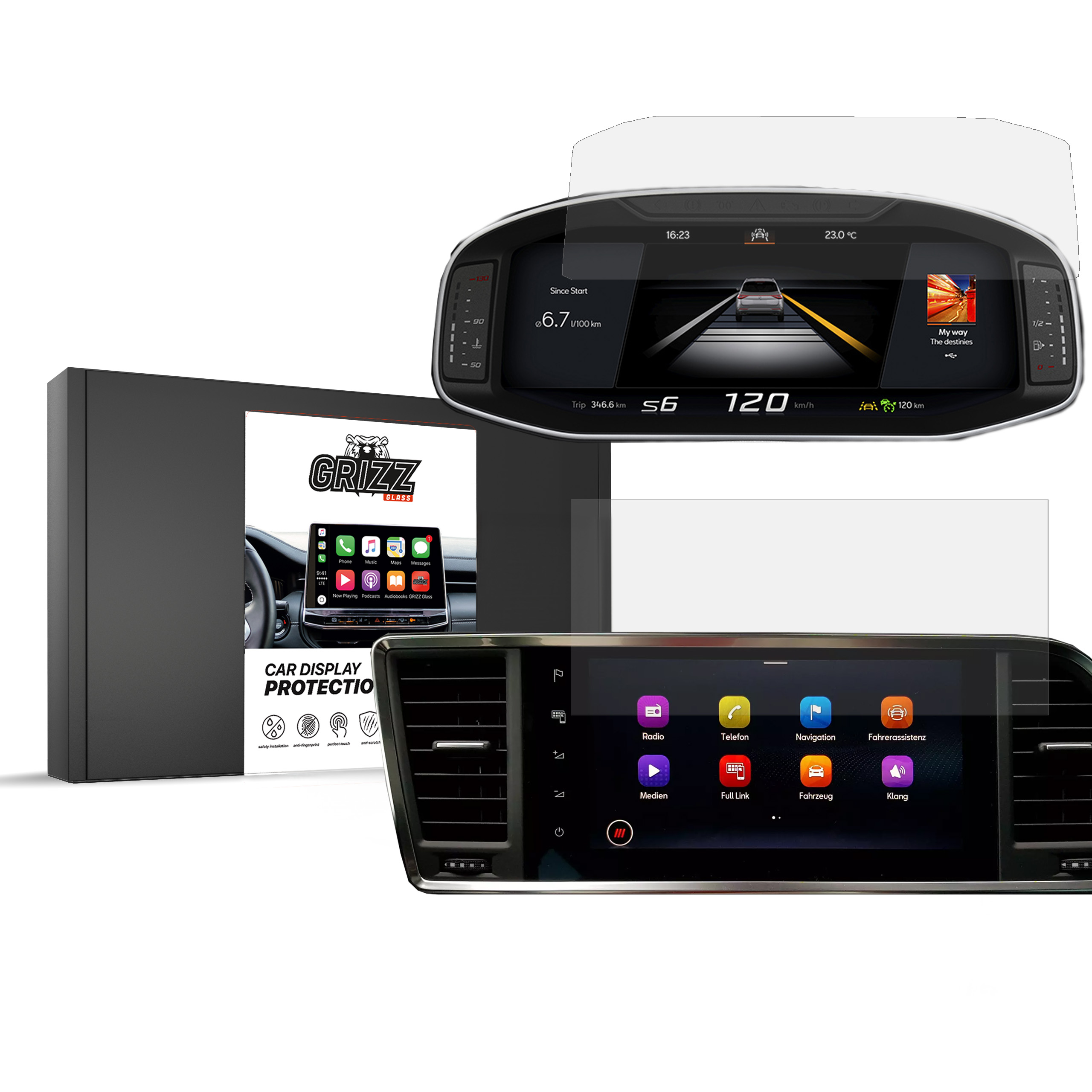 Folia ceramiczna Grizz Protector do Cupra Ateca 2w1 9,2 (2020-2025)