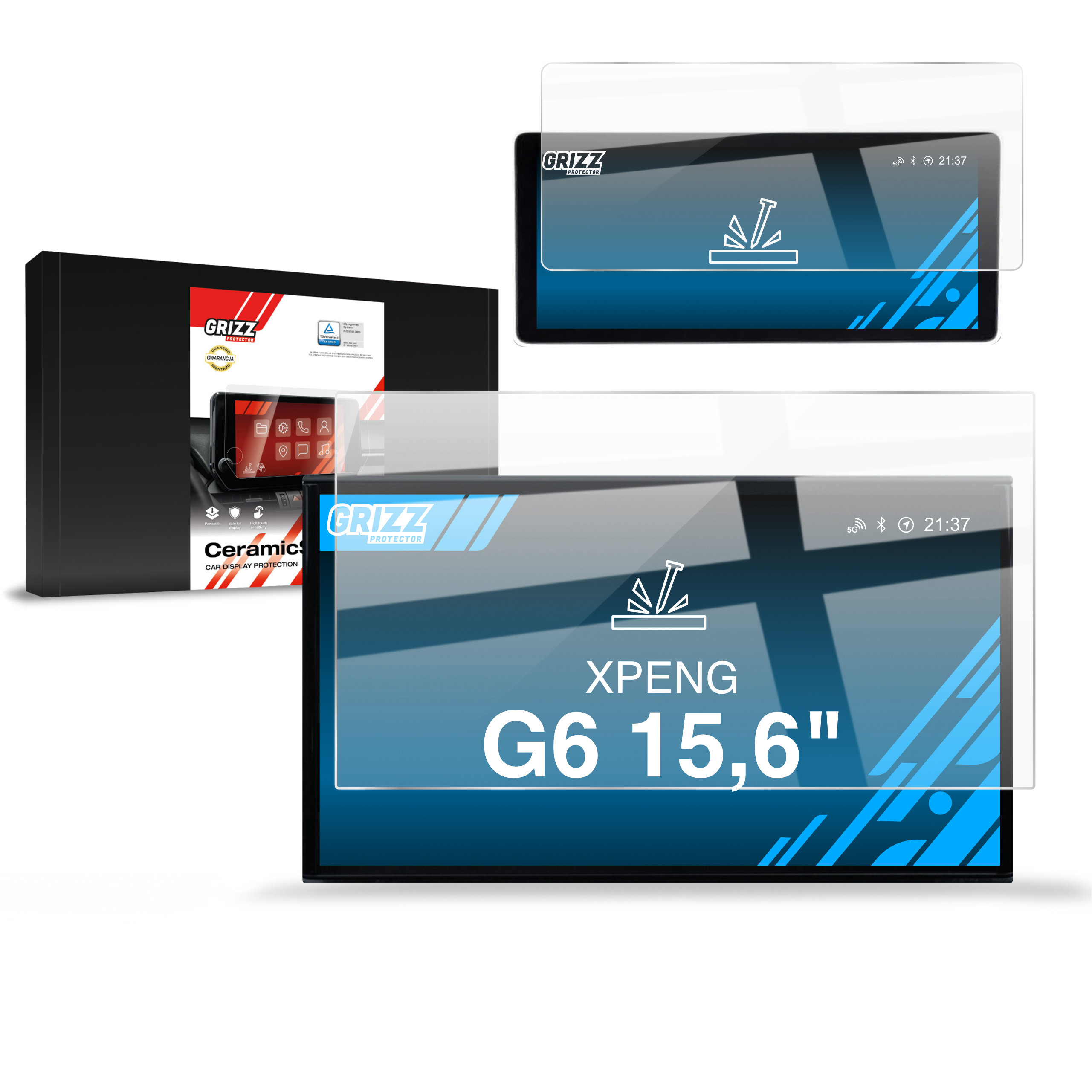 Folia ceramiczna Grizz Protector do XPENG G6 15,6